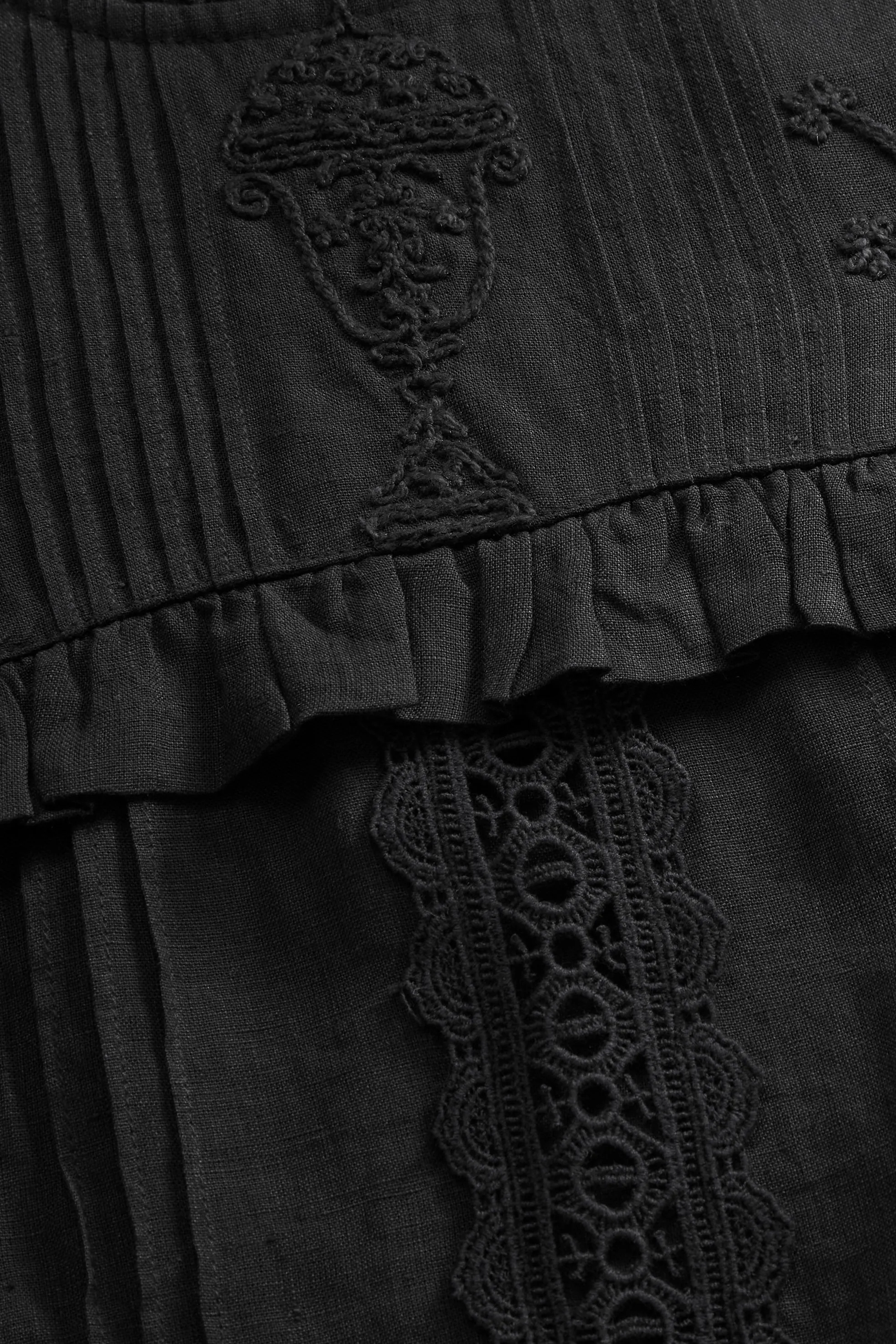 Jardin blouse - Black sold by Skall Studio product image thumbnail 5