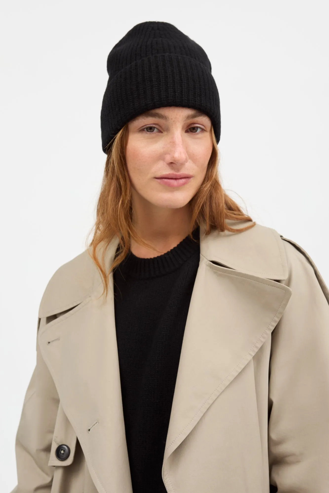 Aya beanie - Black sold by Skall Studio product image thumbnail 2
