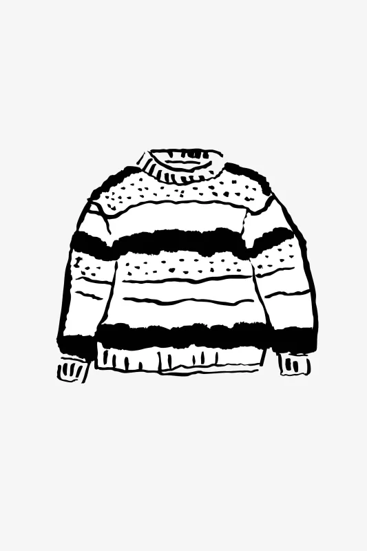 Olga Knit Knitting Pattern made by Skall Studio