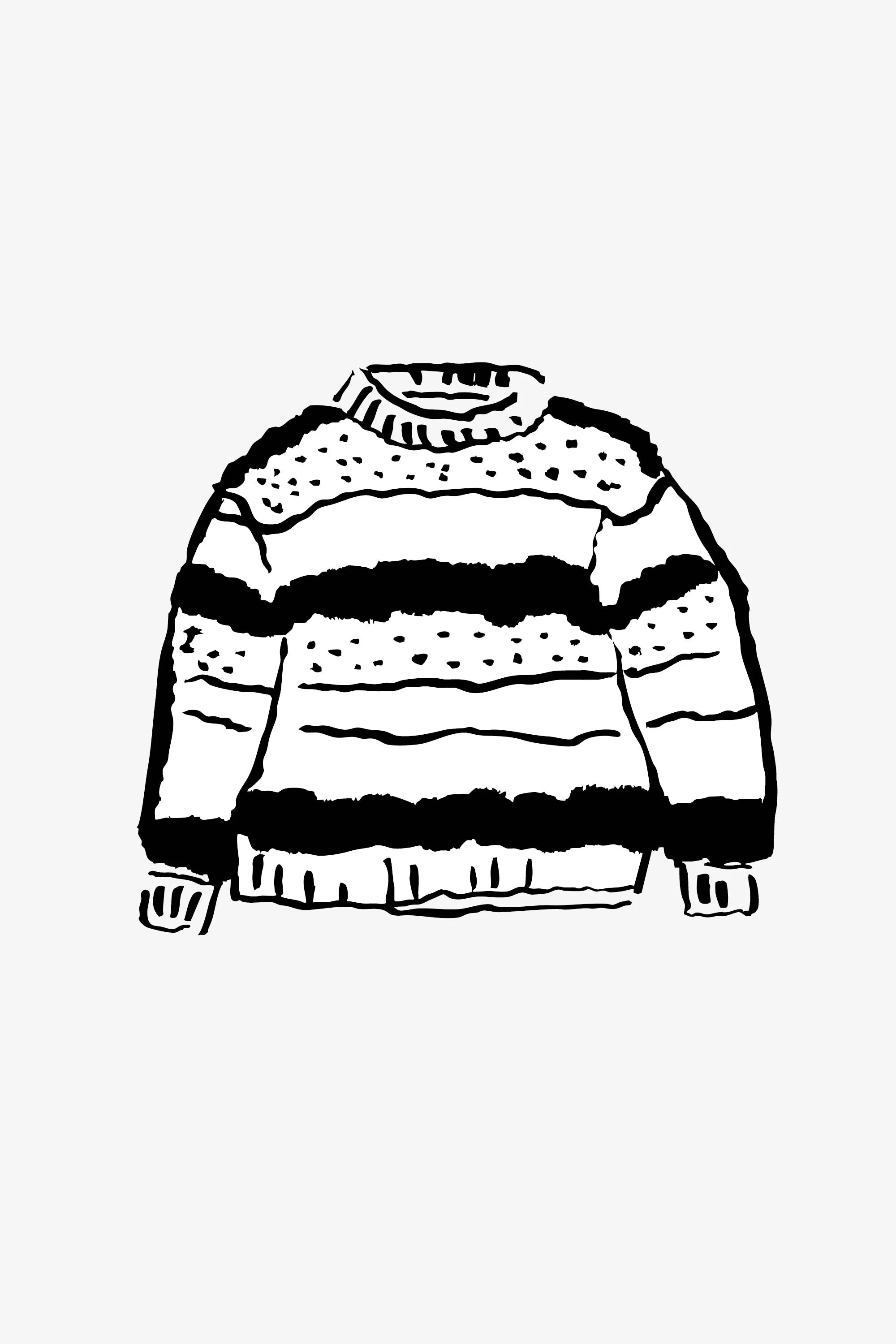 Olga Knit Knitting Pattern sold by Skall Studio