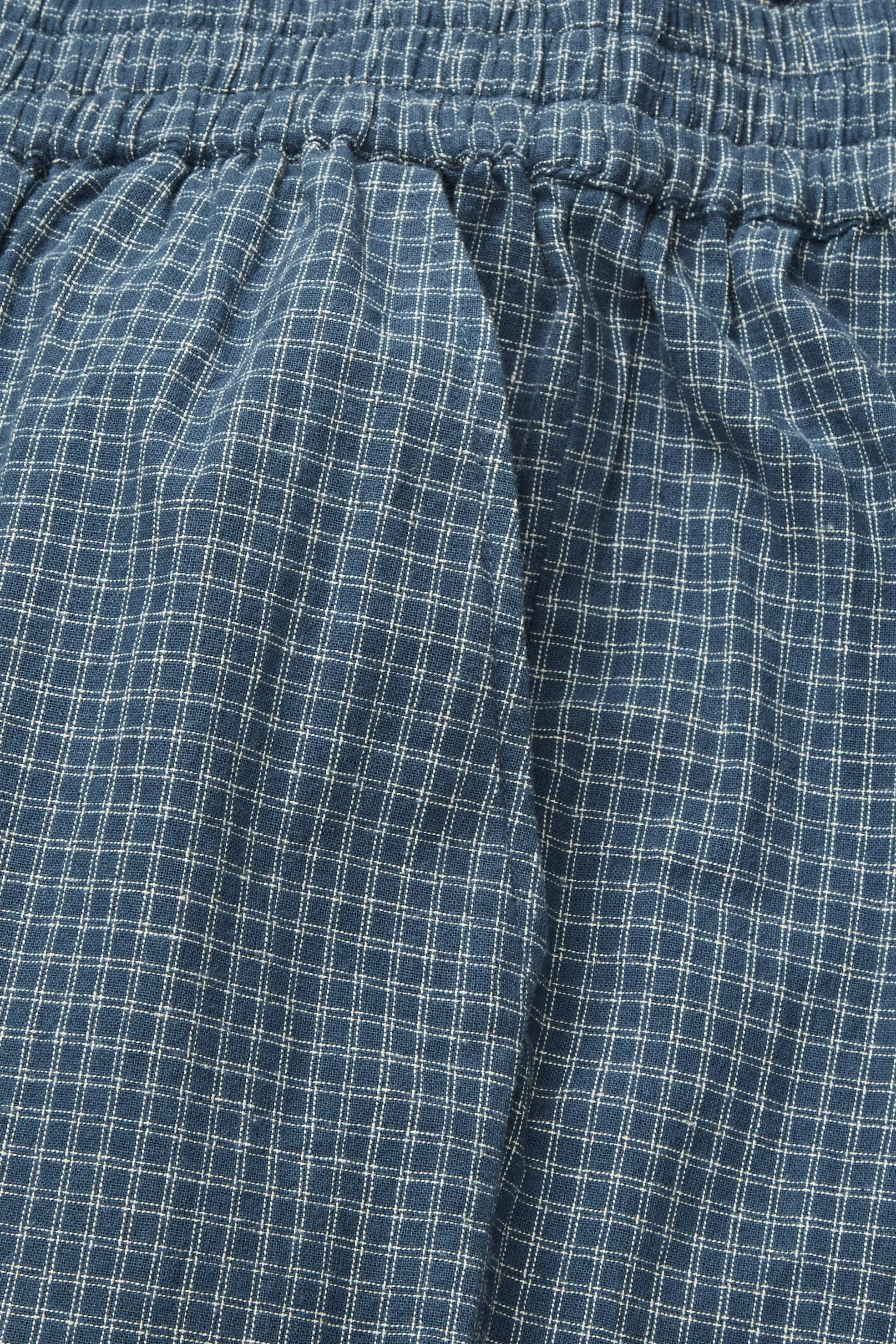 Jasmine pants - Blue/Cream mini check sold by Skall Studio product image thumbnail 5