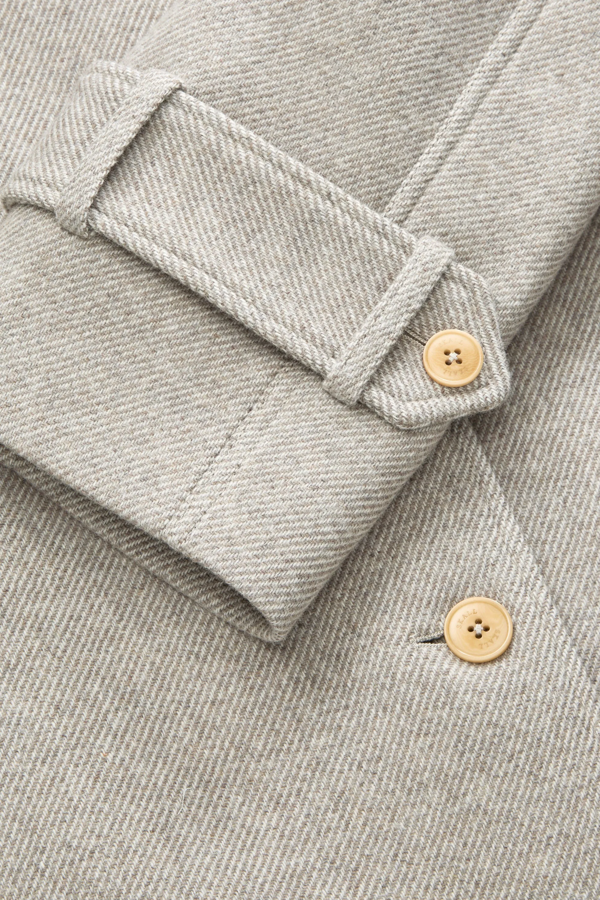 Macy coat - Warm grey twill sold by Skall Studio product image thumbnail 5