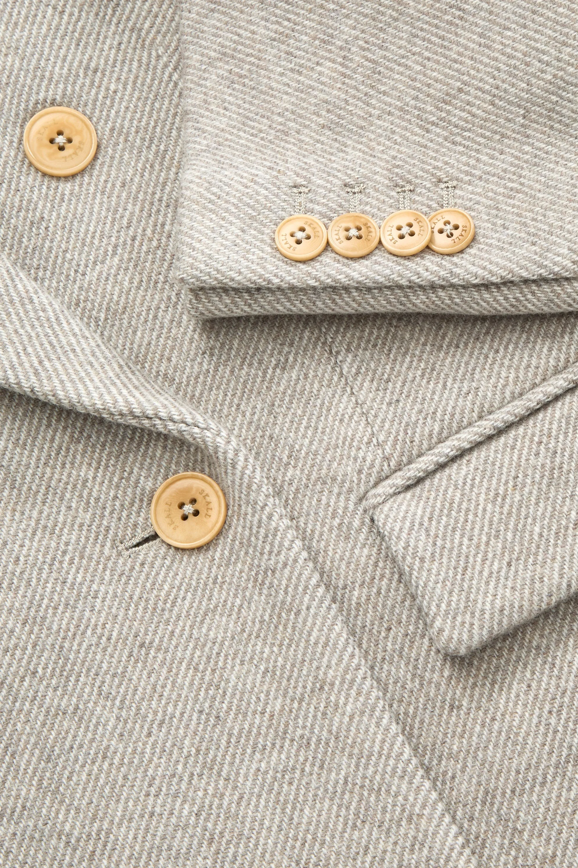 Mick blazer - Warm grey twill sold by Skall Studio product image thumbnail 5