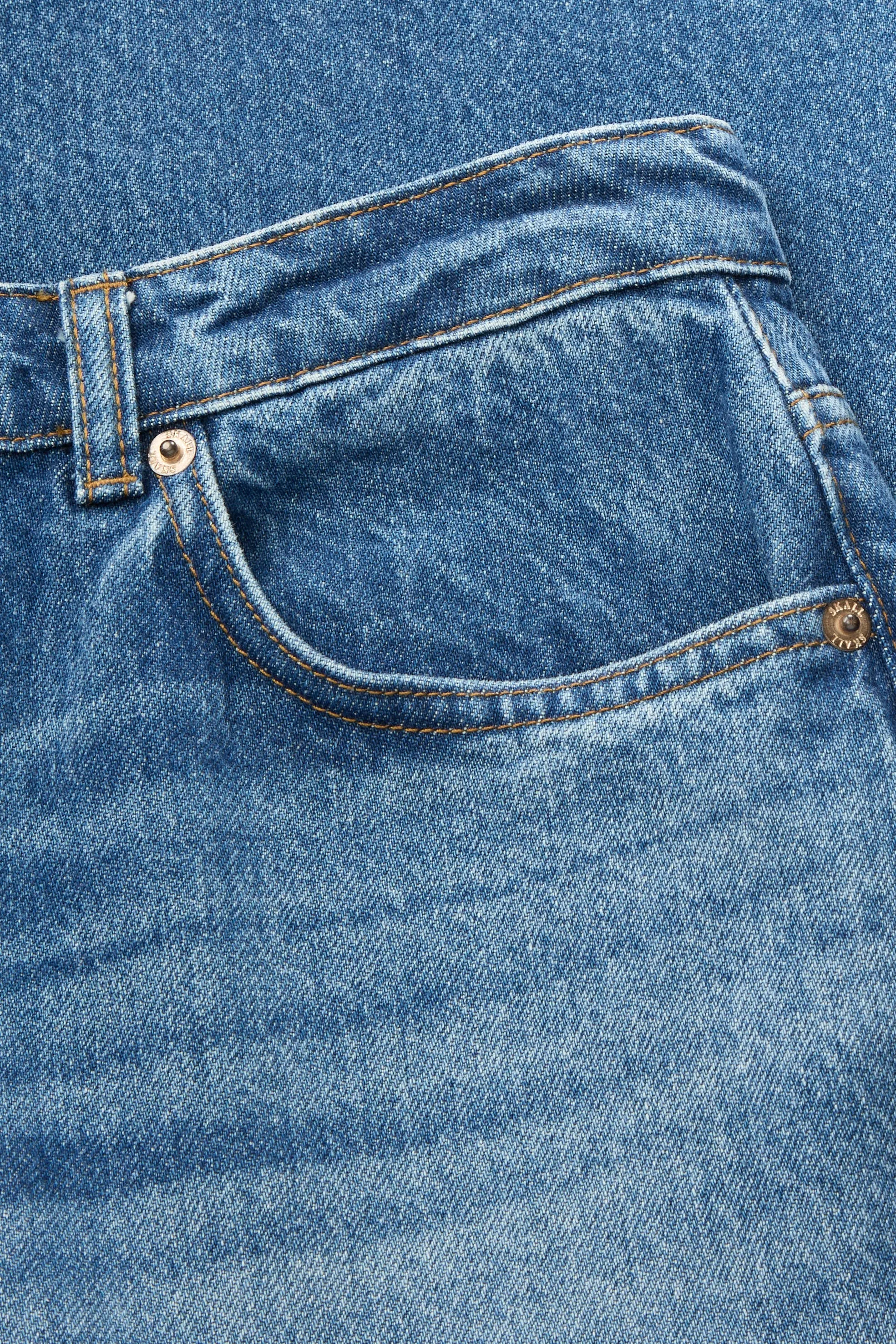 Willow wide jeans - Vintage washed blue sold by Skall Studio product image thumbnail 5
