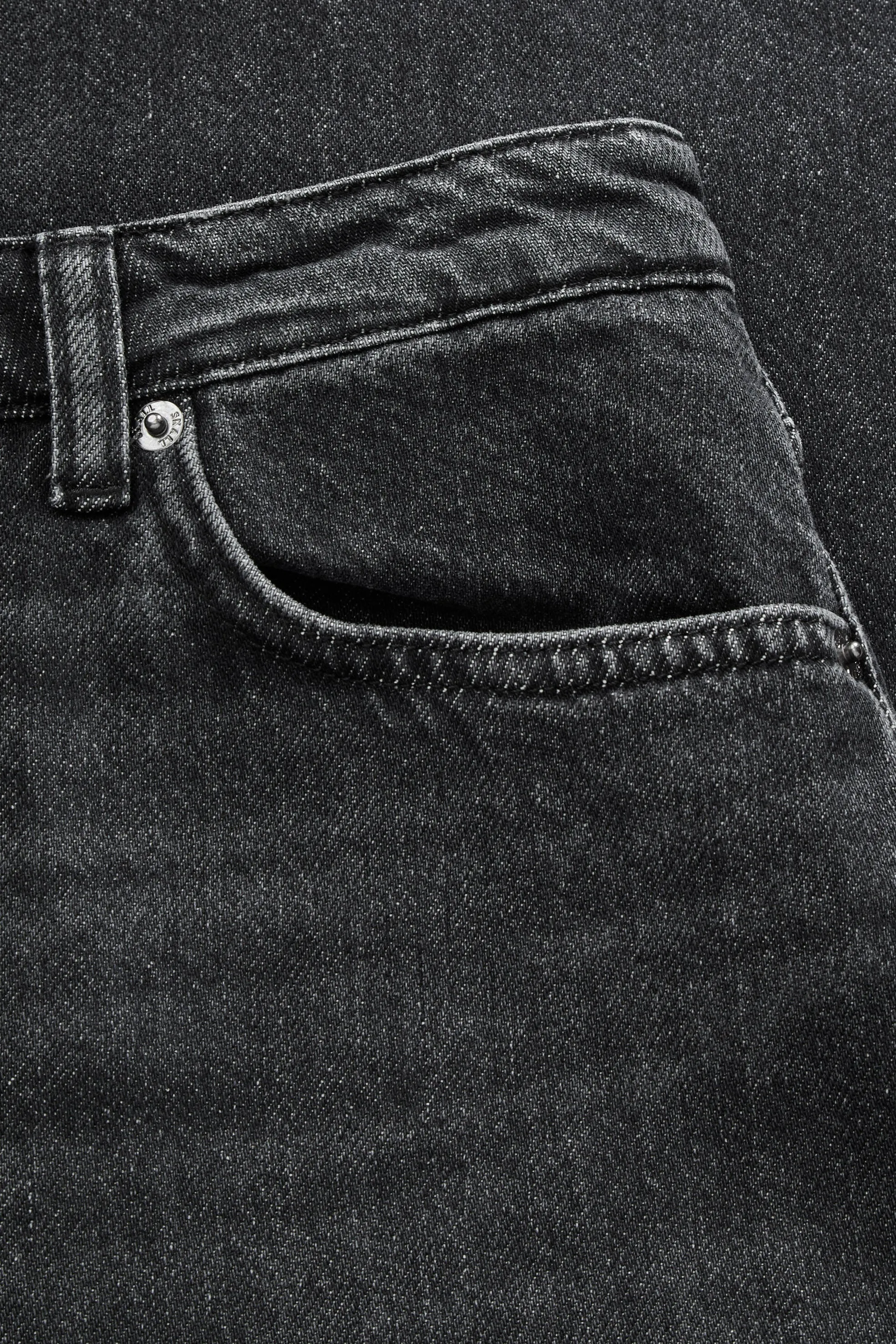 Maddy straight jeans - Vintage washed black sold by Skall Studio product image thumbnail 5