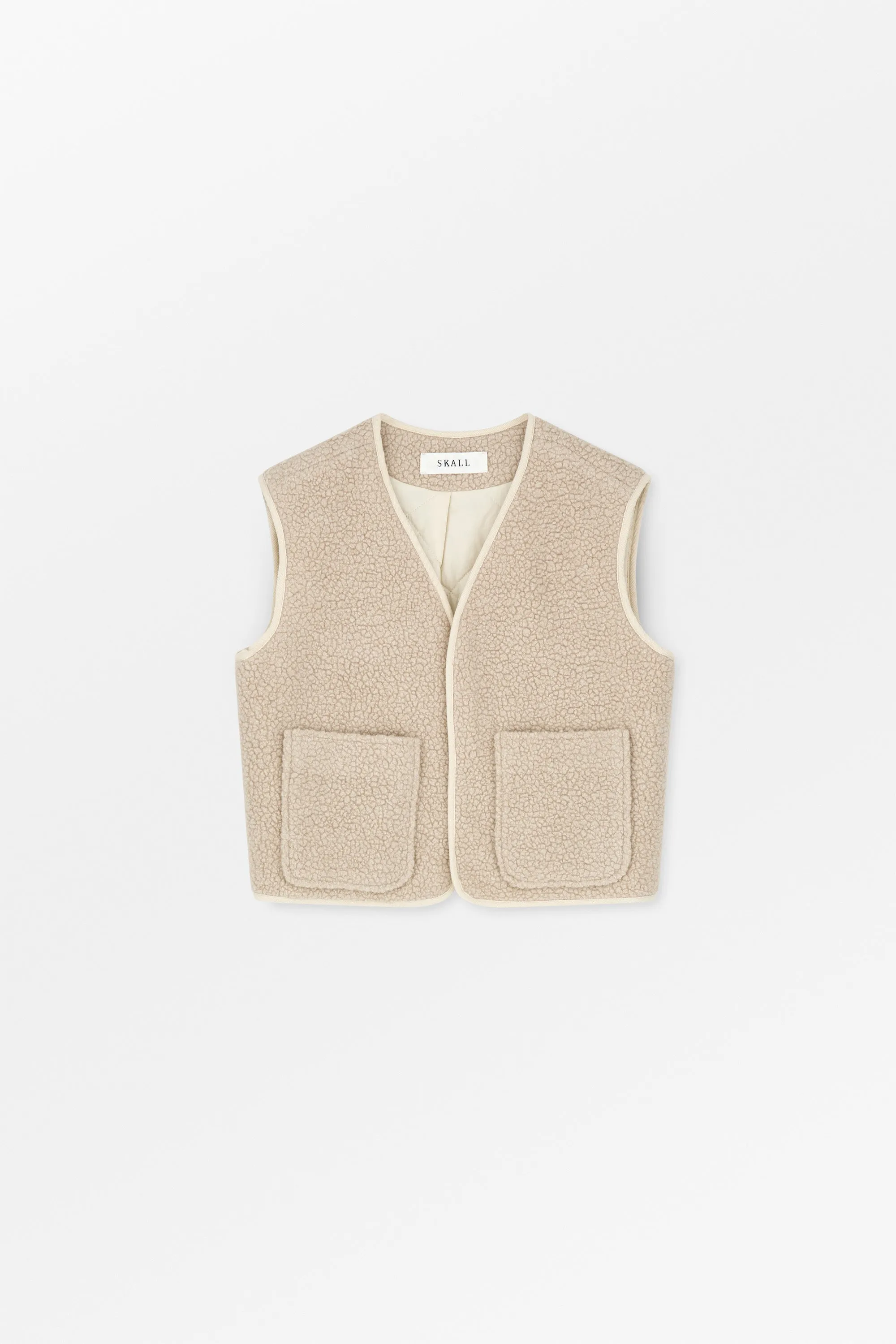 Birley vest - Ecru sold by Skall Studio
