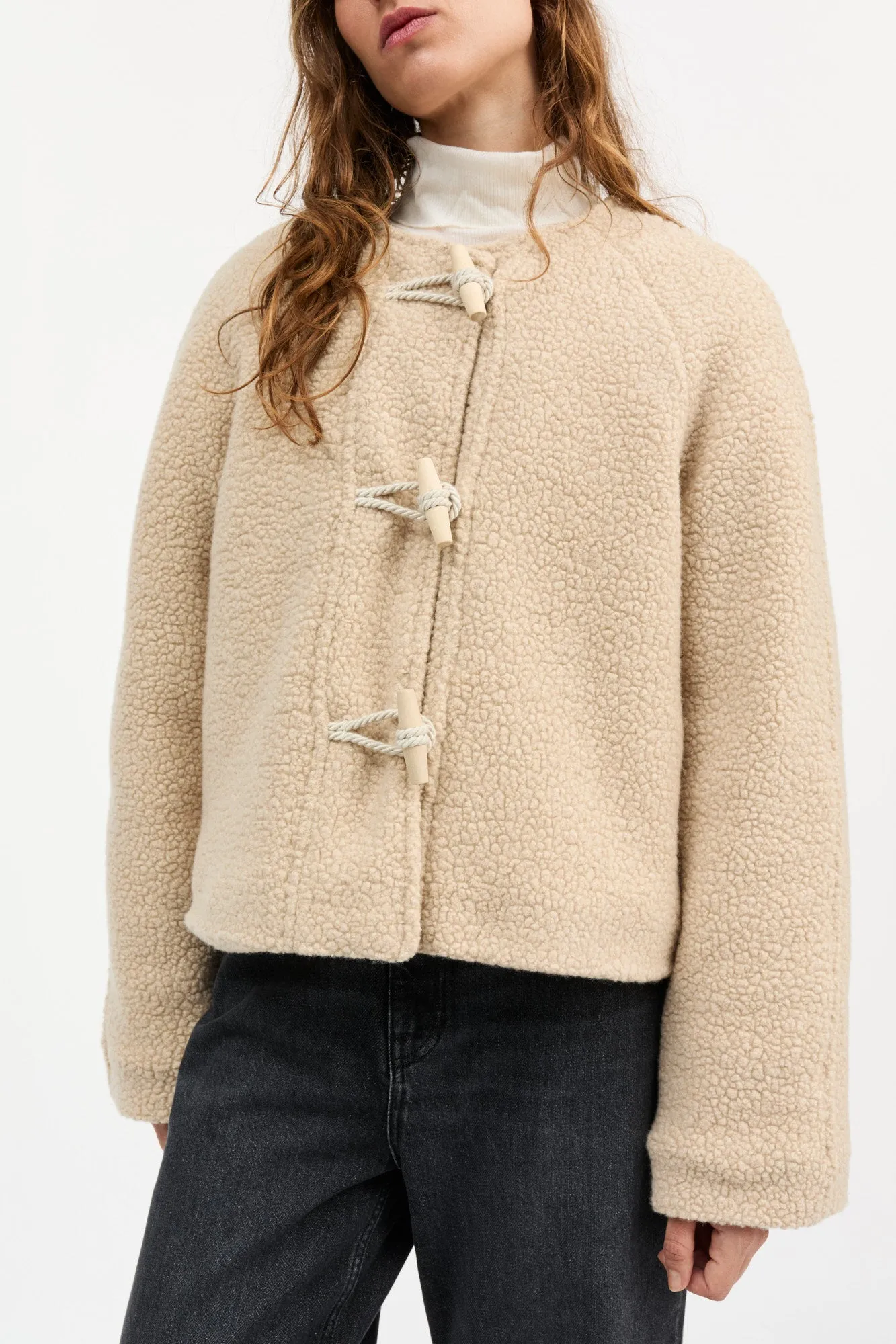 Birley jacket - Ecru sold by Skall Studio product image thumbnail 2