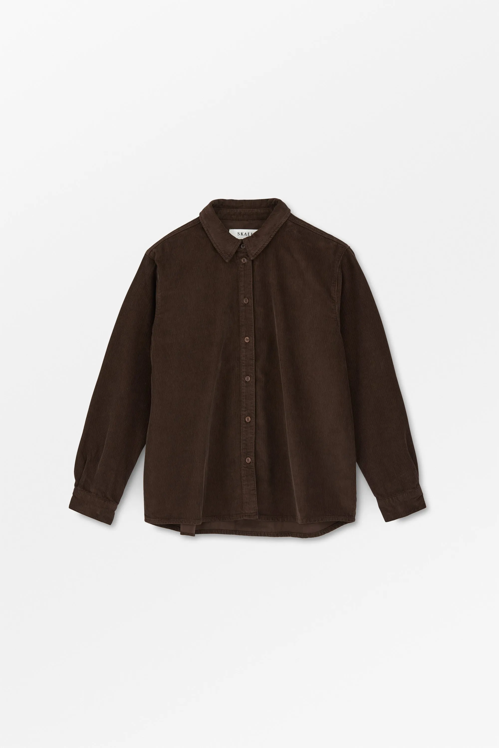Millington shirt - Dark brown sold by Skall Studio