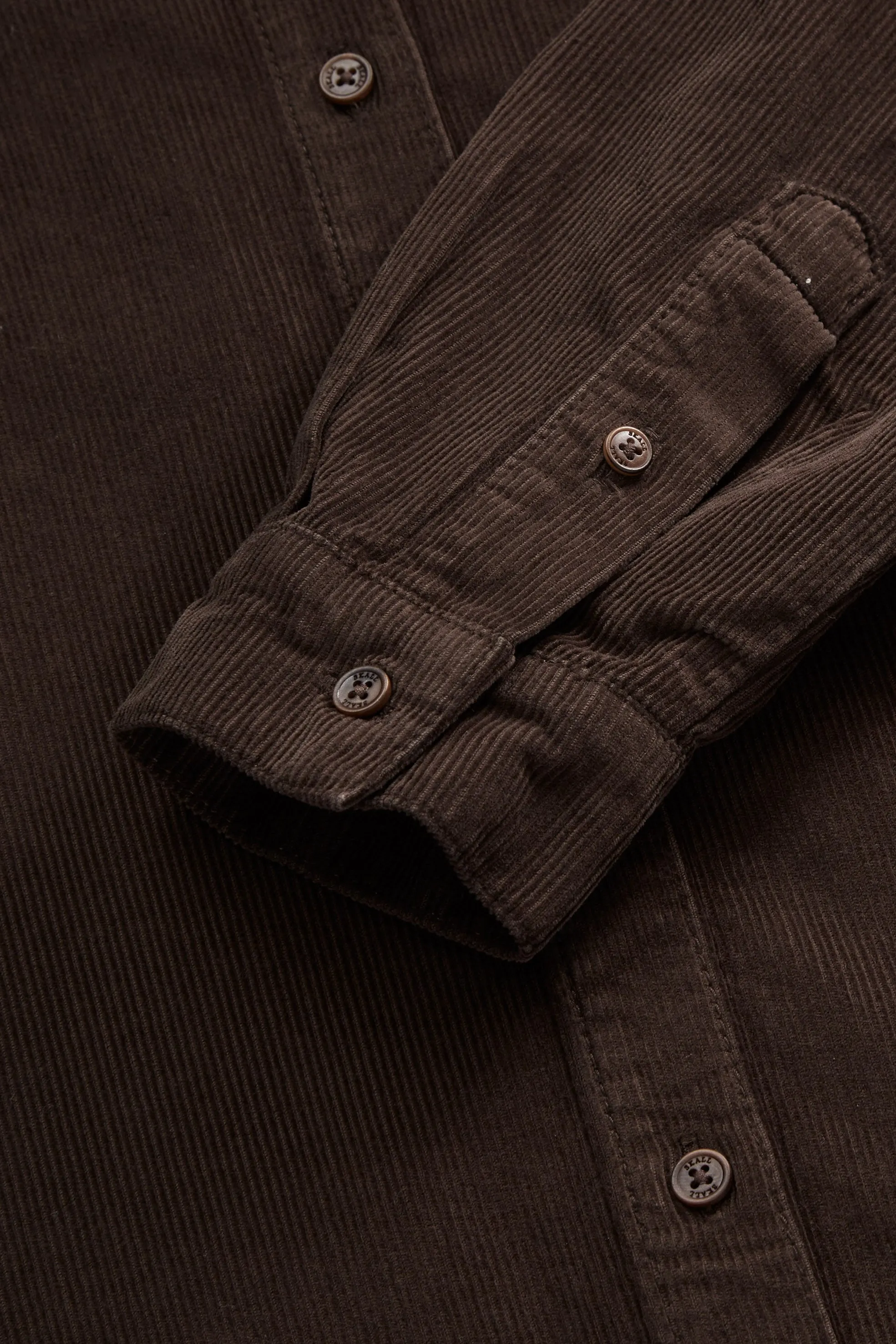Millington shirt - Dark brown sold by Skall Studio product image thumbnail 5