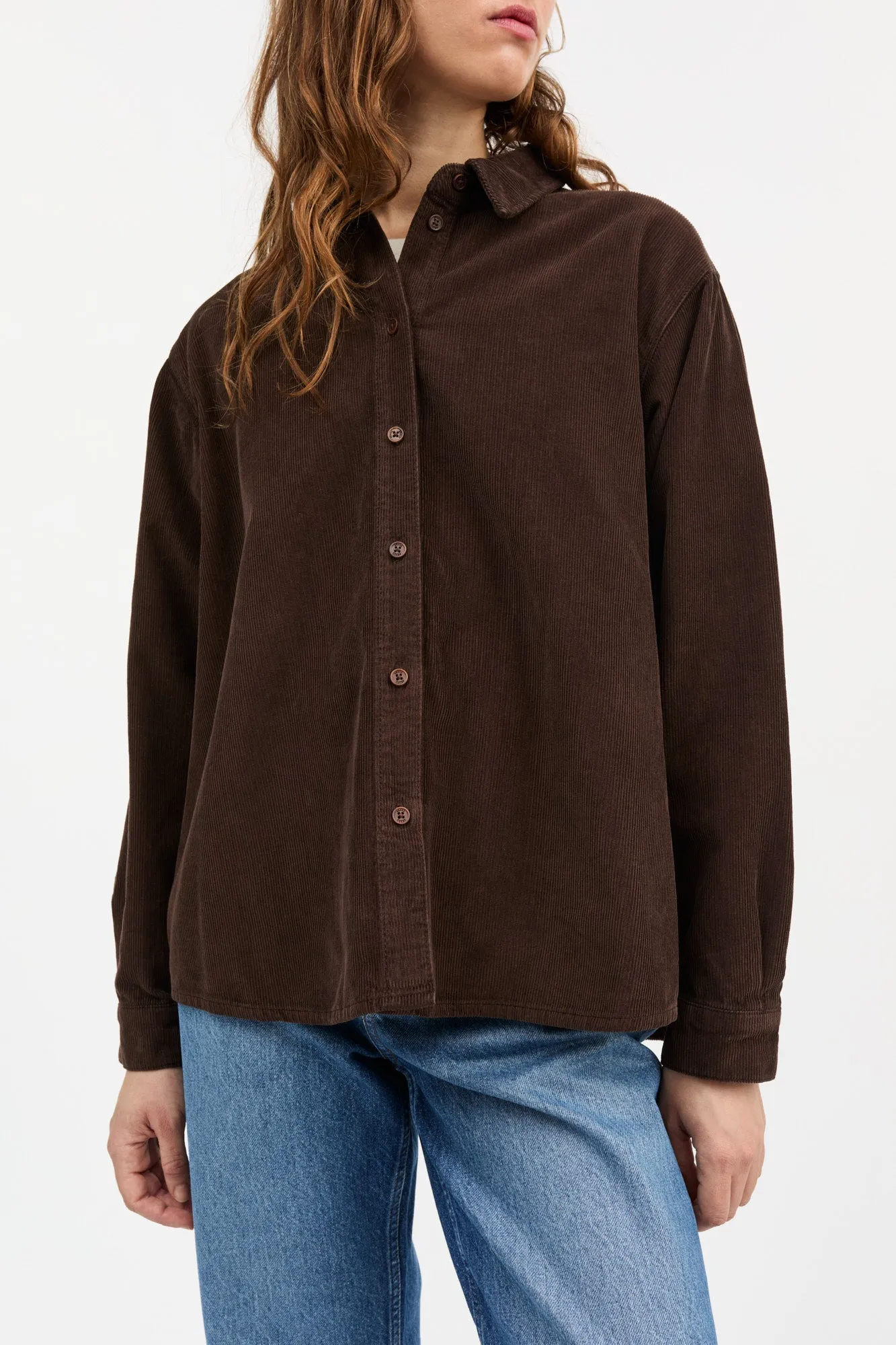 Millington shirt - Dark brown sold by Skall Studio product image thumbnail 2
