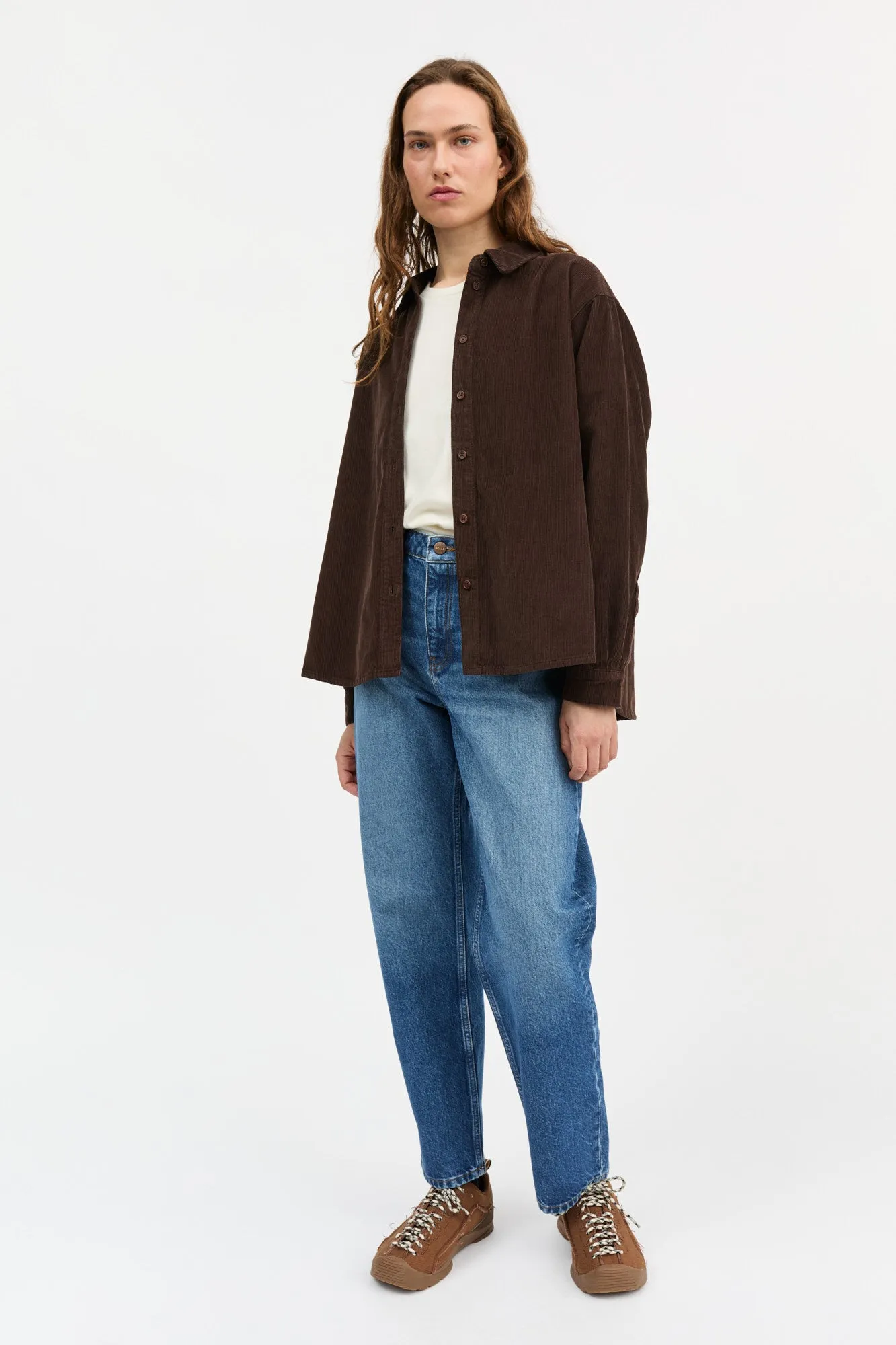 Millington shirt - Dark brown sold by Skall Studio product image thumbnail 3
