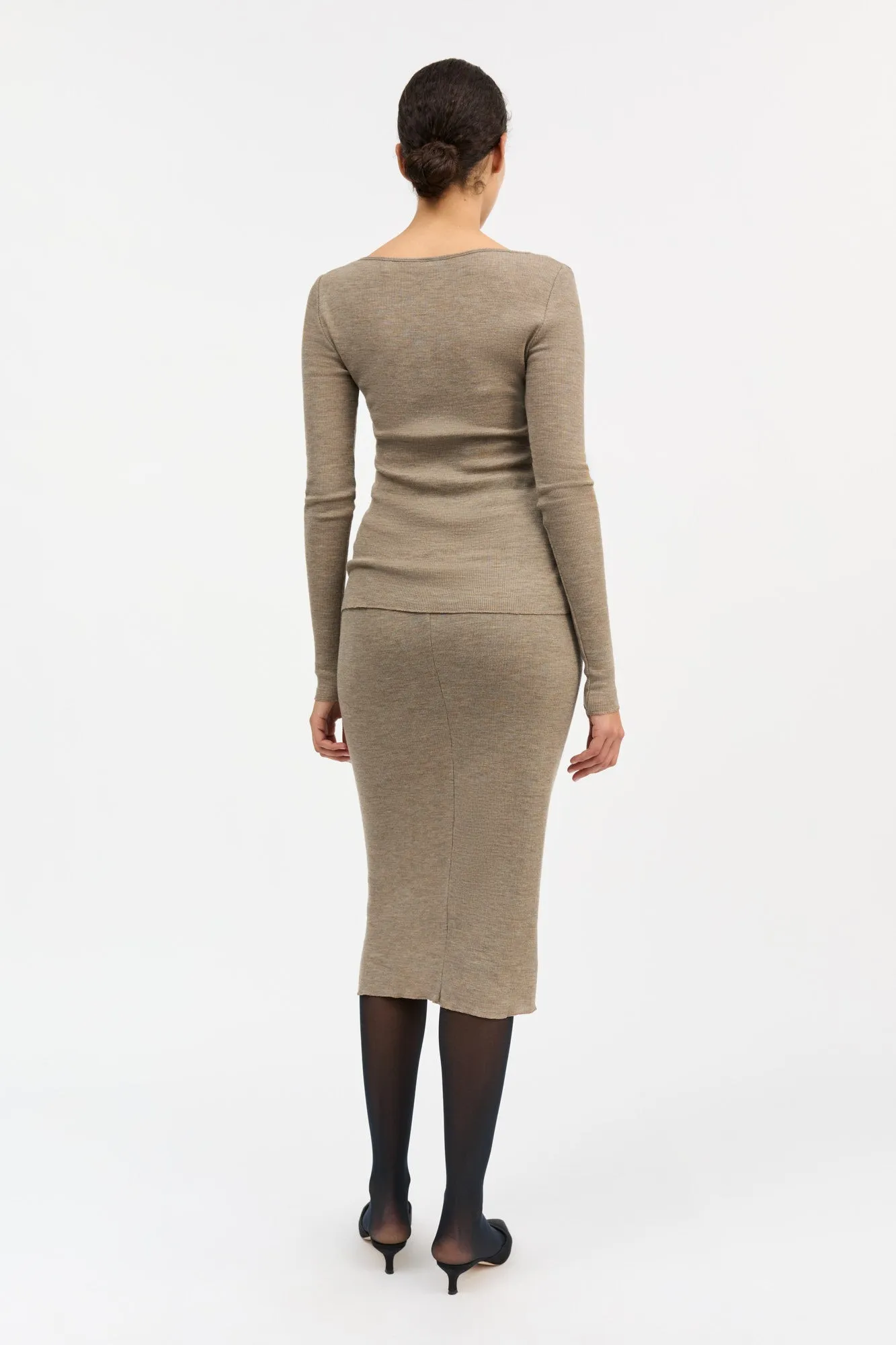 Amy skirt - Brown sold by Skall Studio product image thumbnail 4