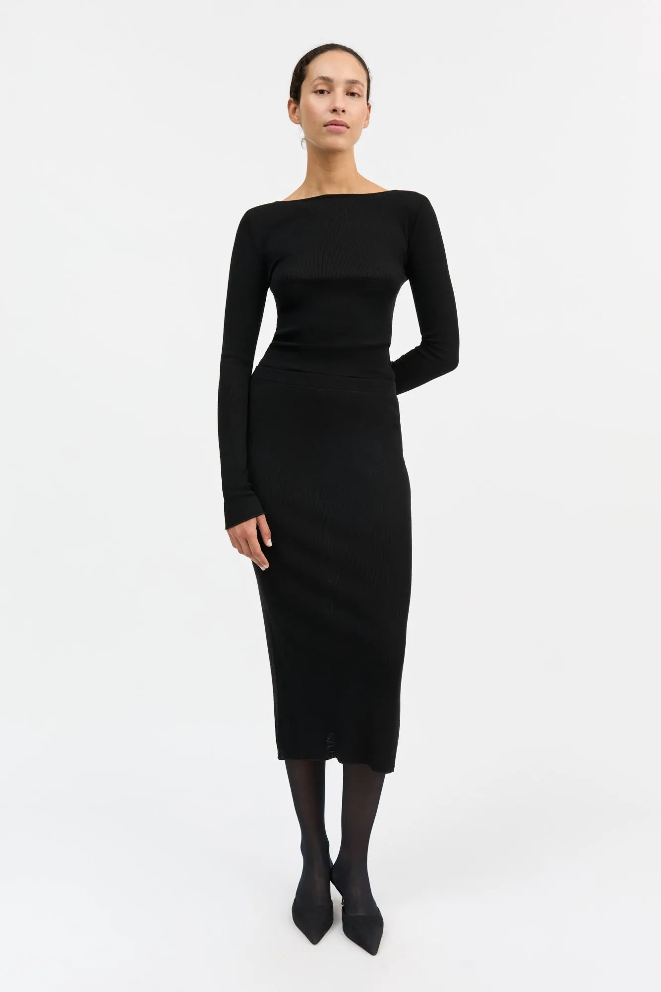 Amy skirt - Black sold by Skall Studio product image thumbnail 3