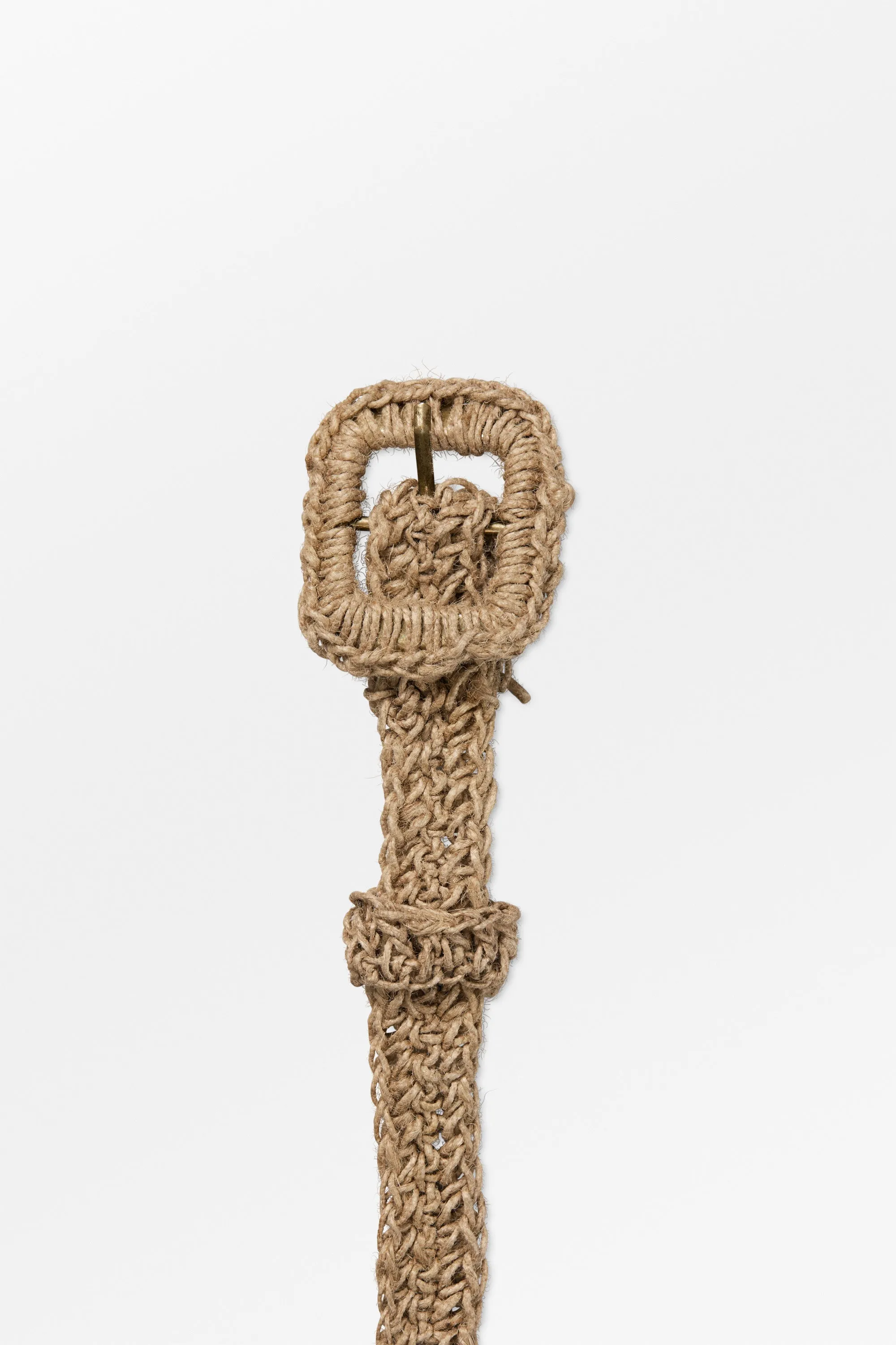 Carlie straw belt - Natural sold by Skall Studio product image thumbnail 3