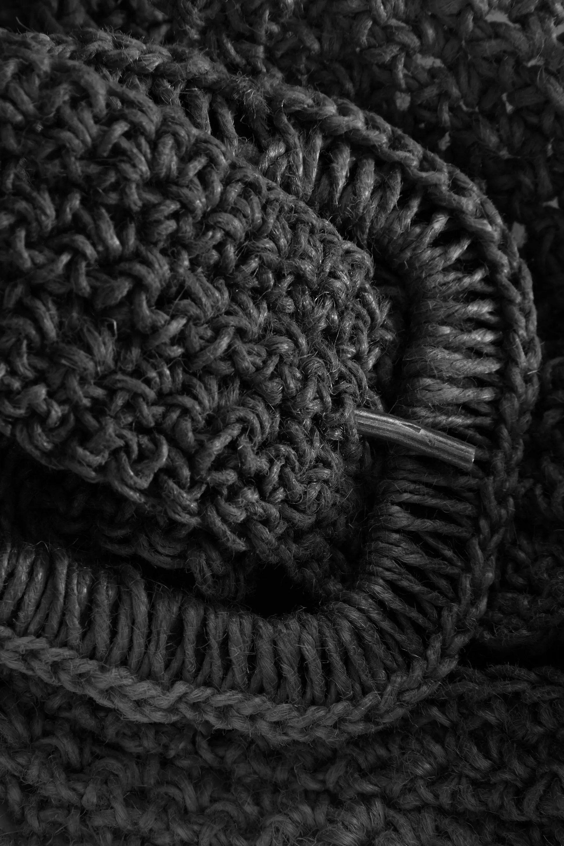 Carla straw belt - Black sold by Skall Studio product image thumbnail 4