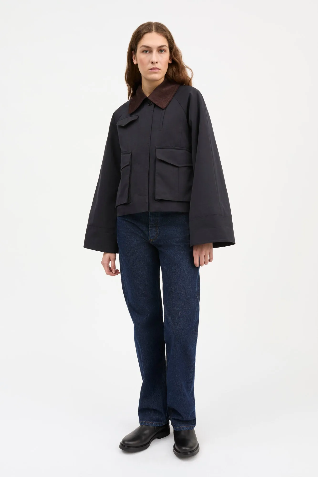 Gaby city jacket - Navy sold by Skall Studio product image thumbnail 2