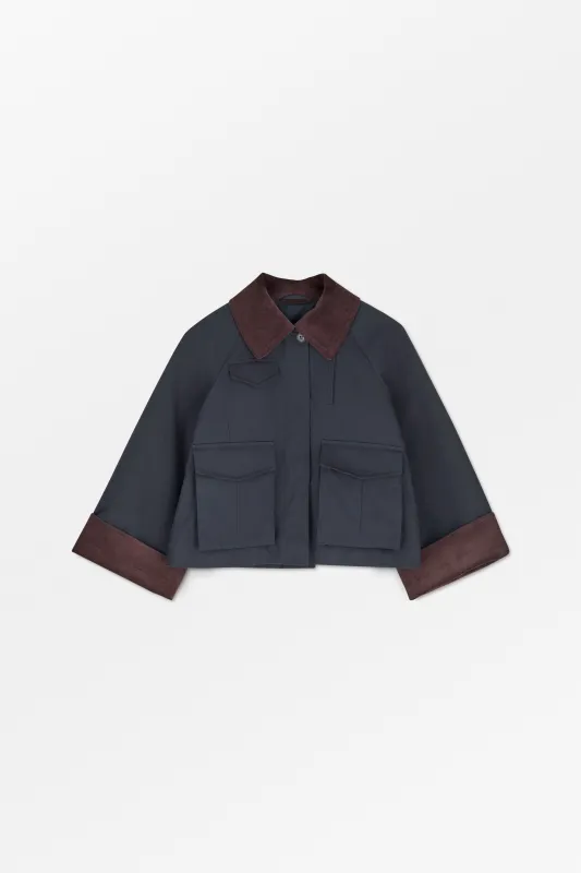 Gaby city jacket - Navy made by Skall Studio