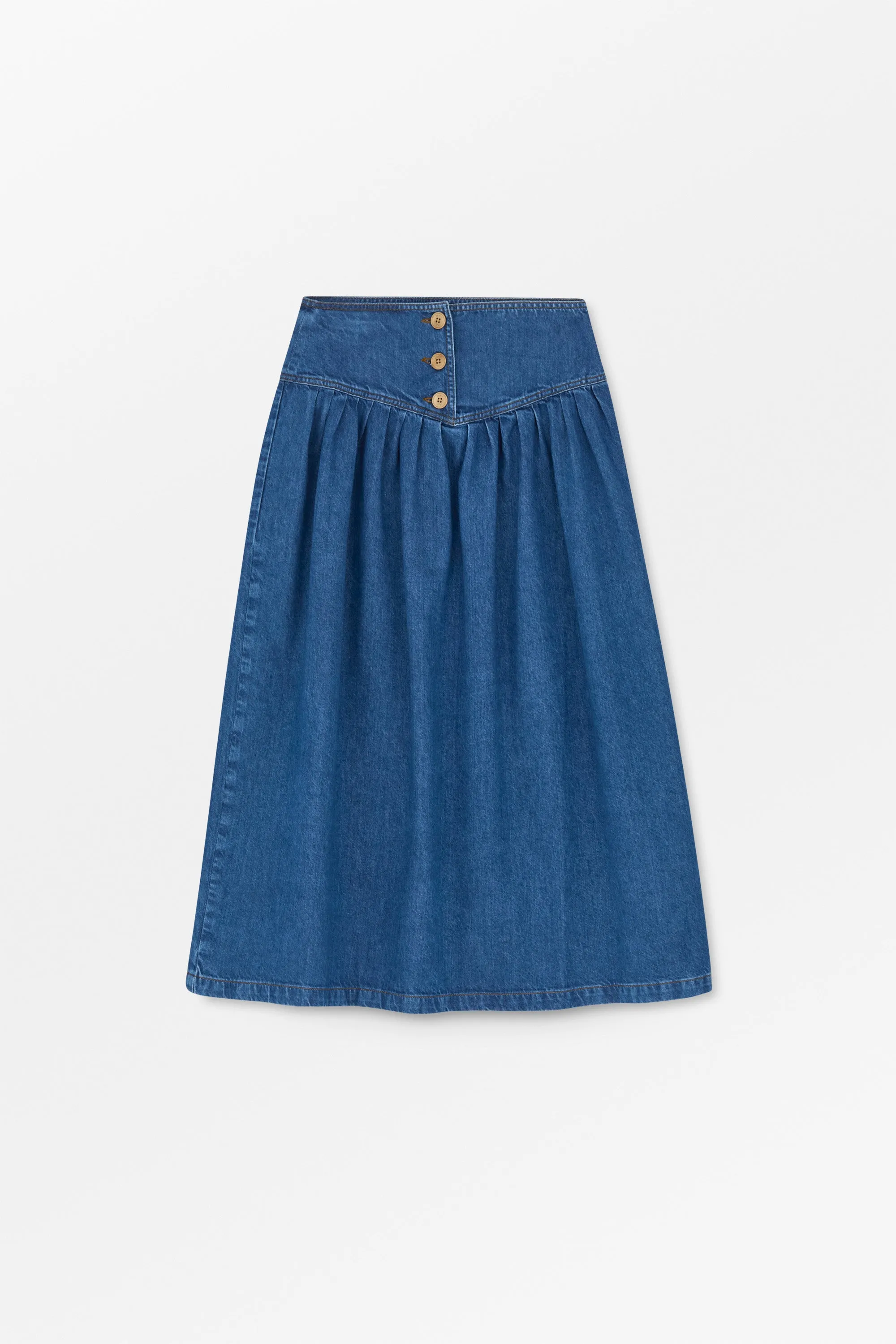 Dolly skirt - Vintage washed blue sold by Skall Studio