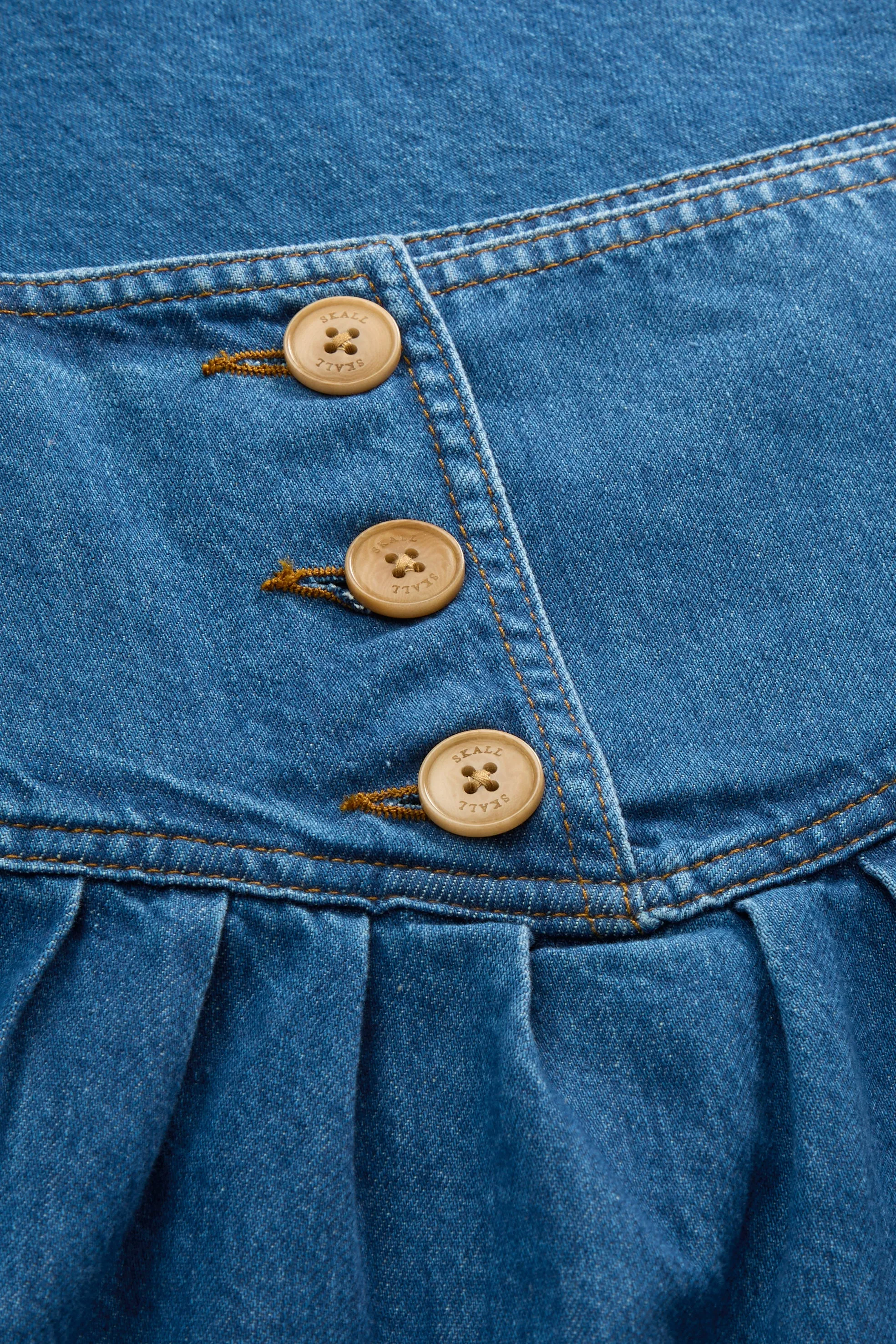 Dolly skirt - Vintage washed blue sold by Skall Studio product image thumbnail 5