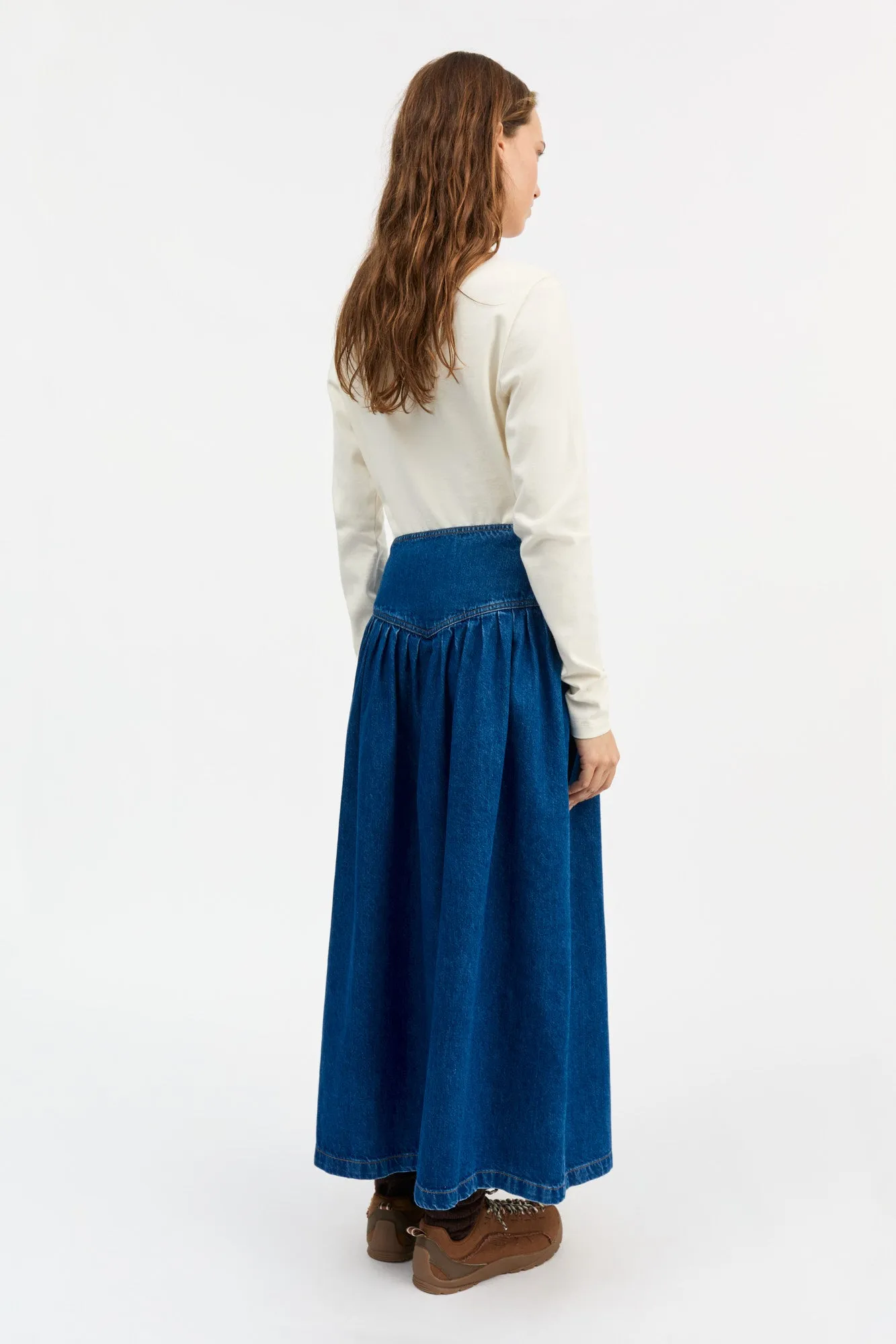 Dolly skirt - Vintage washed blue sold by Skall Studio product image thumbnail 4