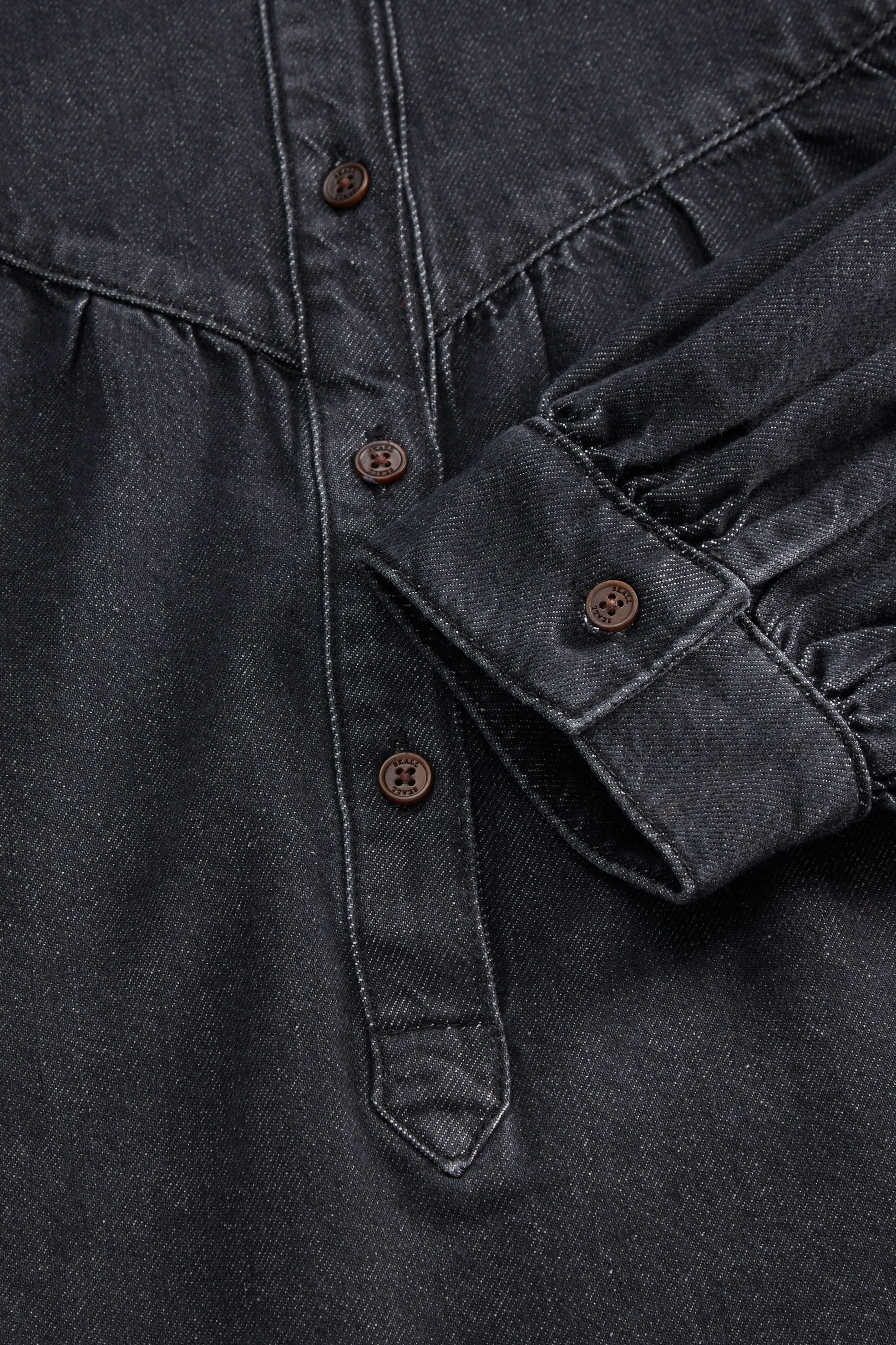 Mille blouse - Vintage washed black sold by Skall Studio product image thumbnail 5