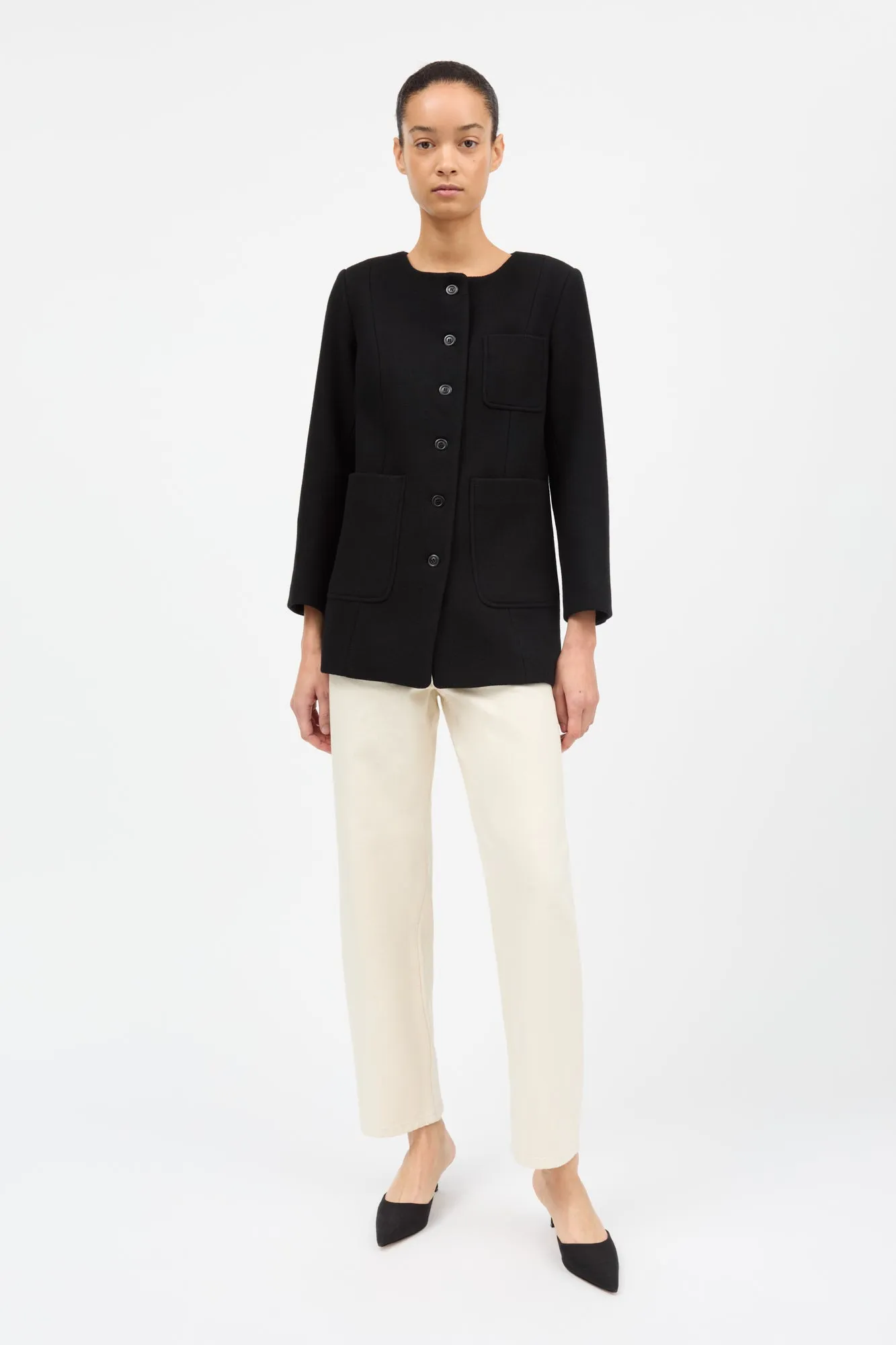 Nina jacket - Black sold by Skall Studio product image thumbnail 2