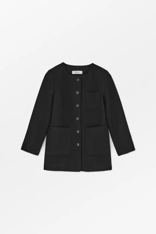 Nina jacket - Black made by Skall Studio