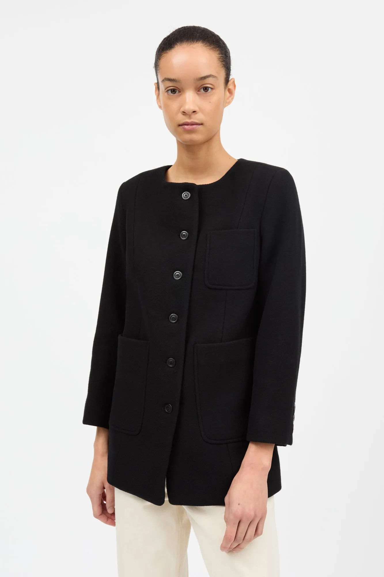 Nina jacket - Black sold by Skall Studio product image thumbnail 3
