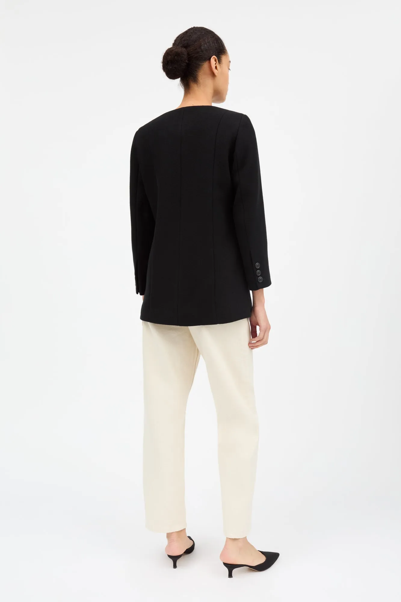 Nina jacket - Black sold by Skall Studio product image thumbnail 4