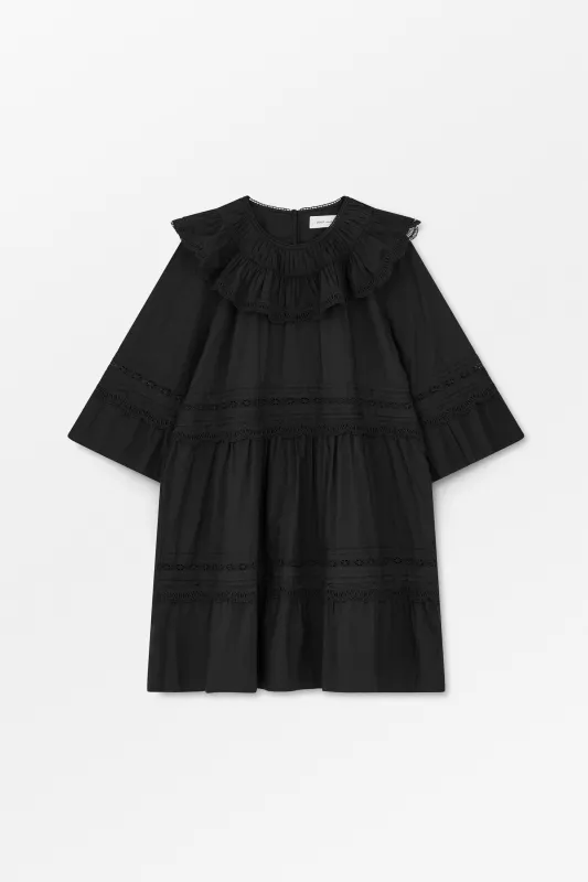 Leaf dress - Black made by Skall Studio