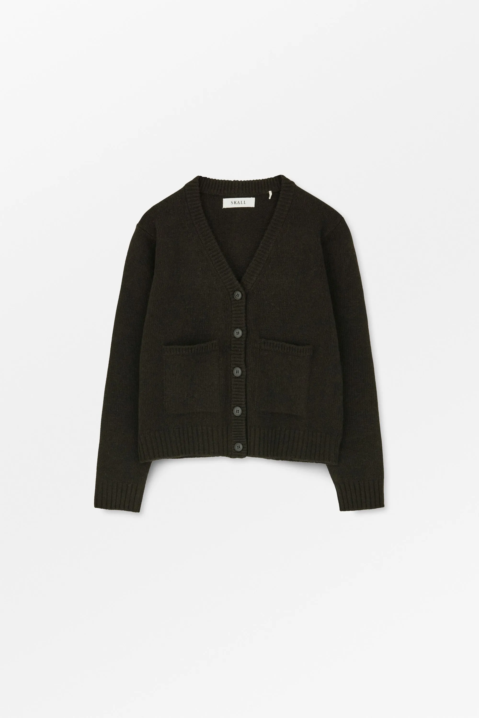 Beti cardigan - Deep brown sold by Skall Studio