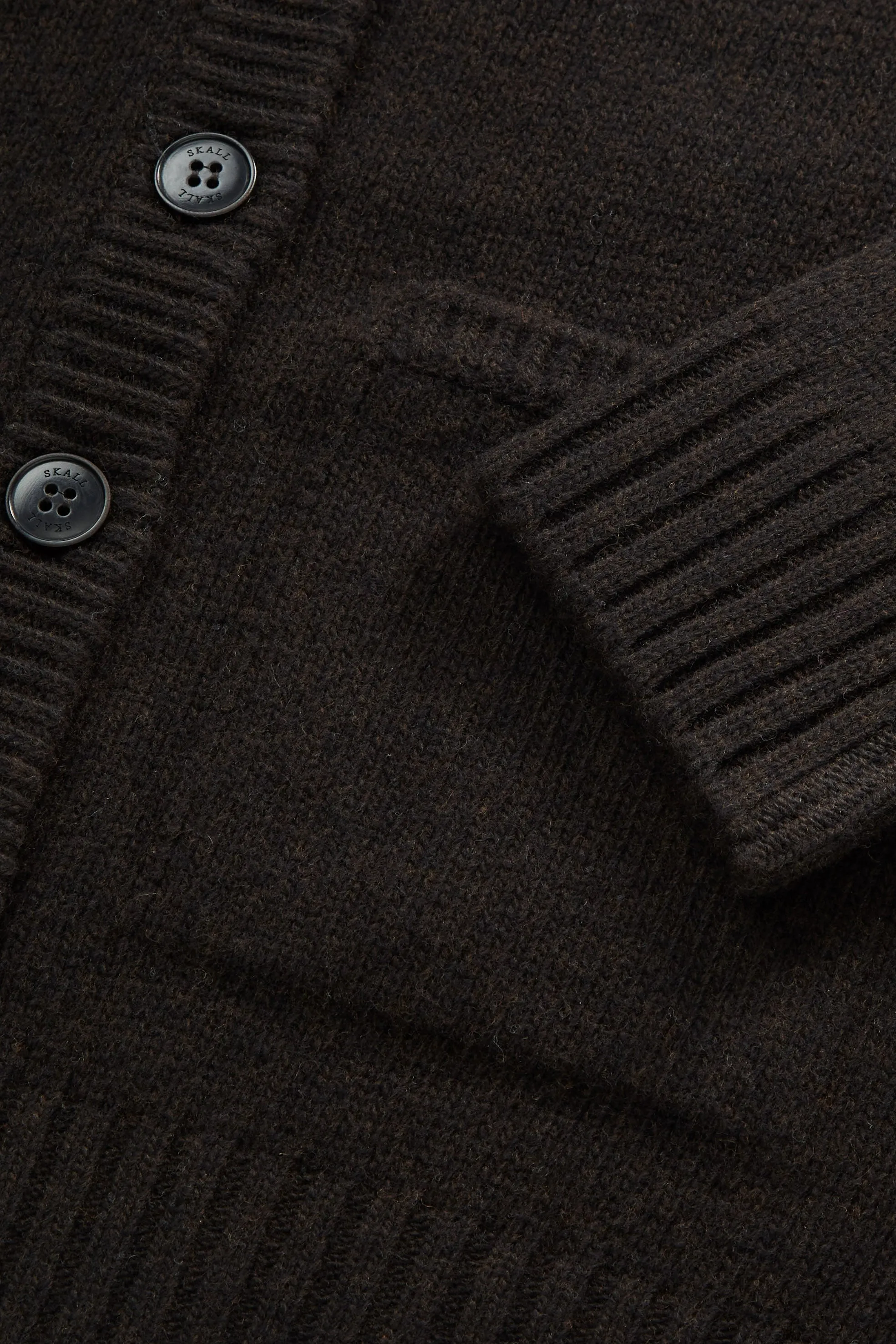 Beti cardigan - Deep brown sold by Skall Studio product image thumbnail 5