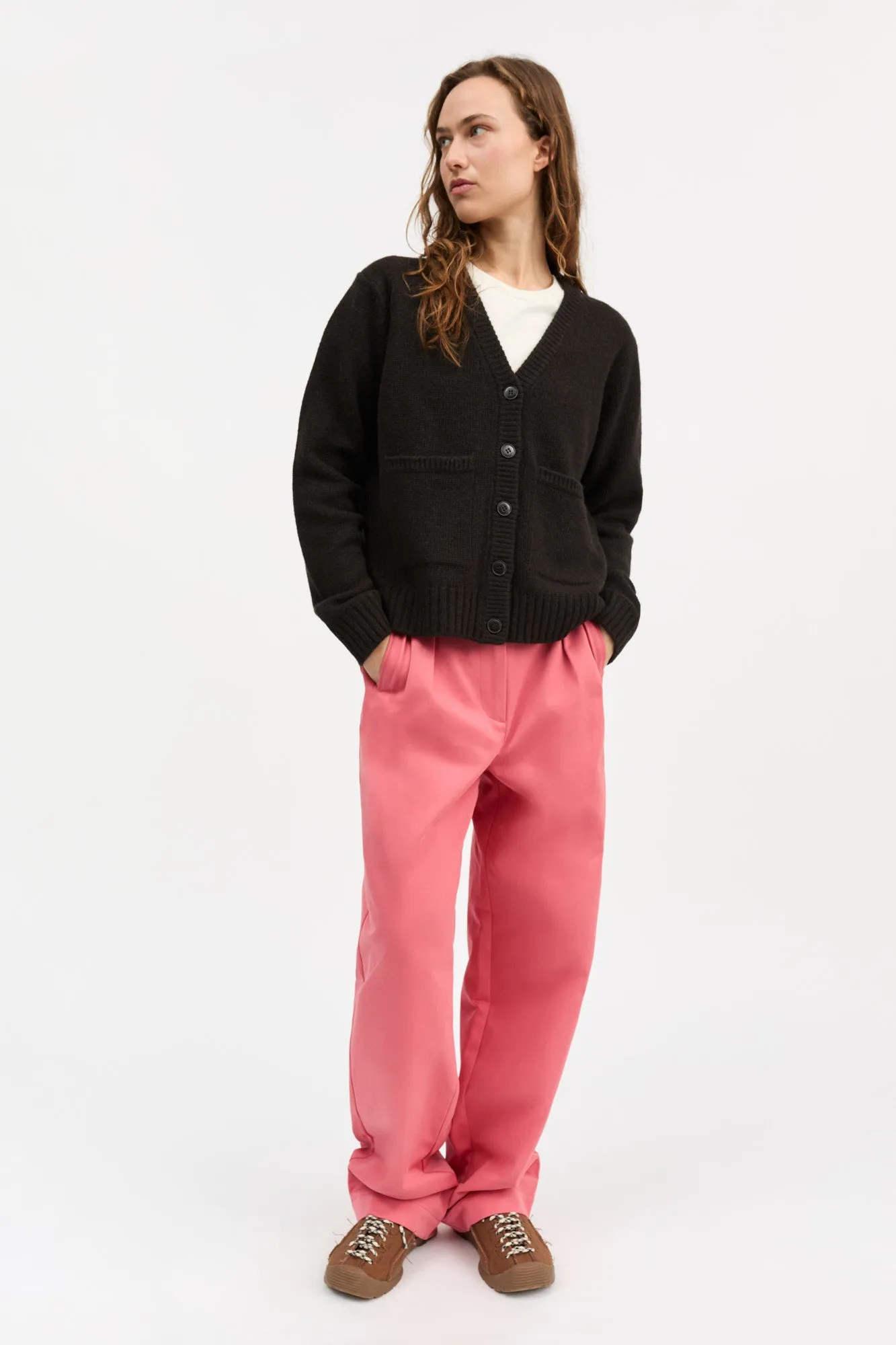 Beti cardigan - Deep brown sold by Skall Studio product image thumbnail 3