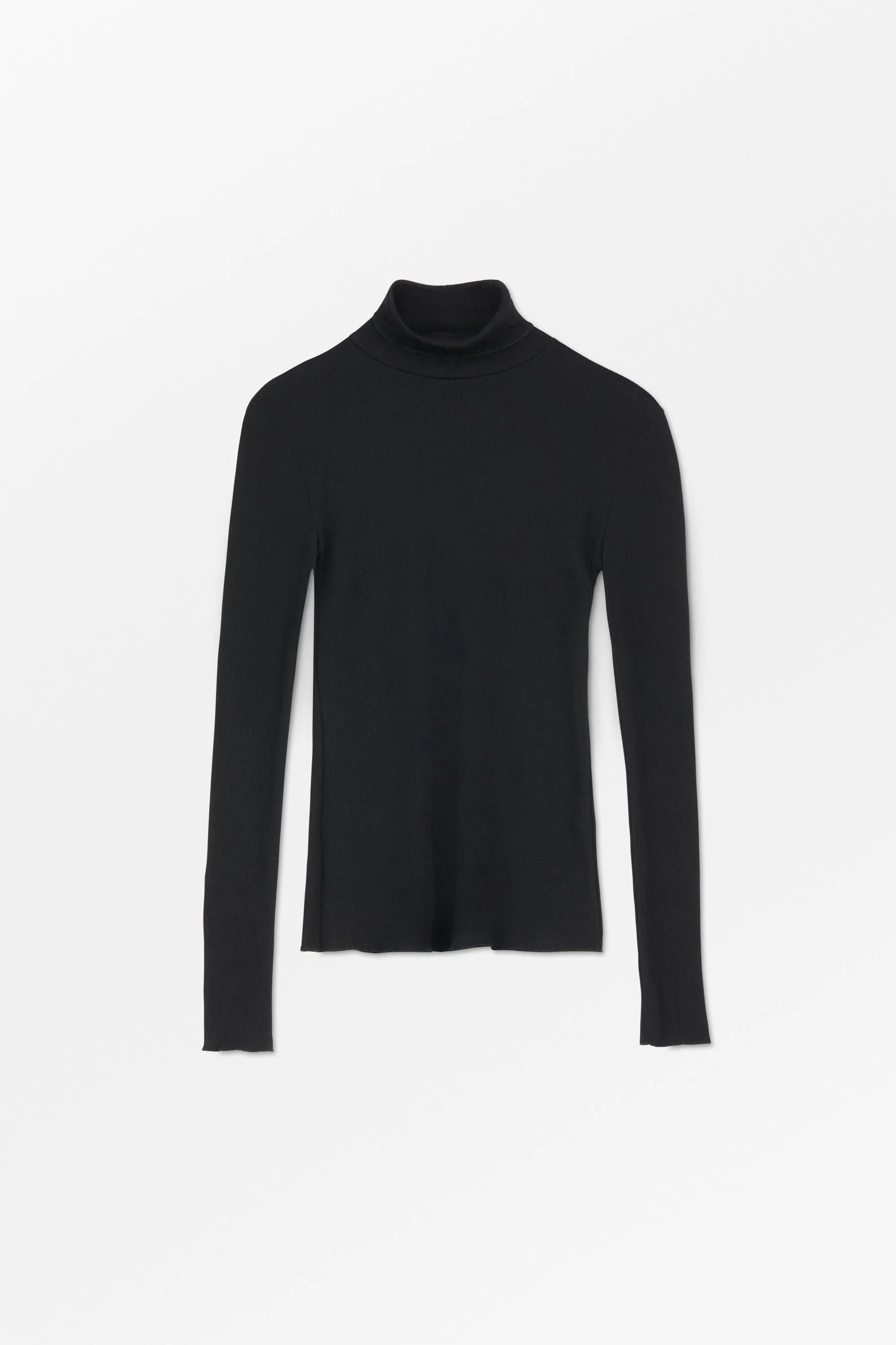 Amy T-neck - Black sold by Skall Studio