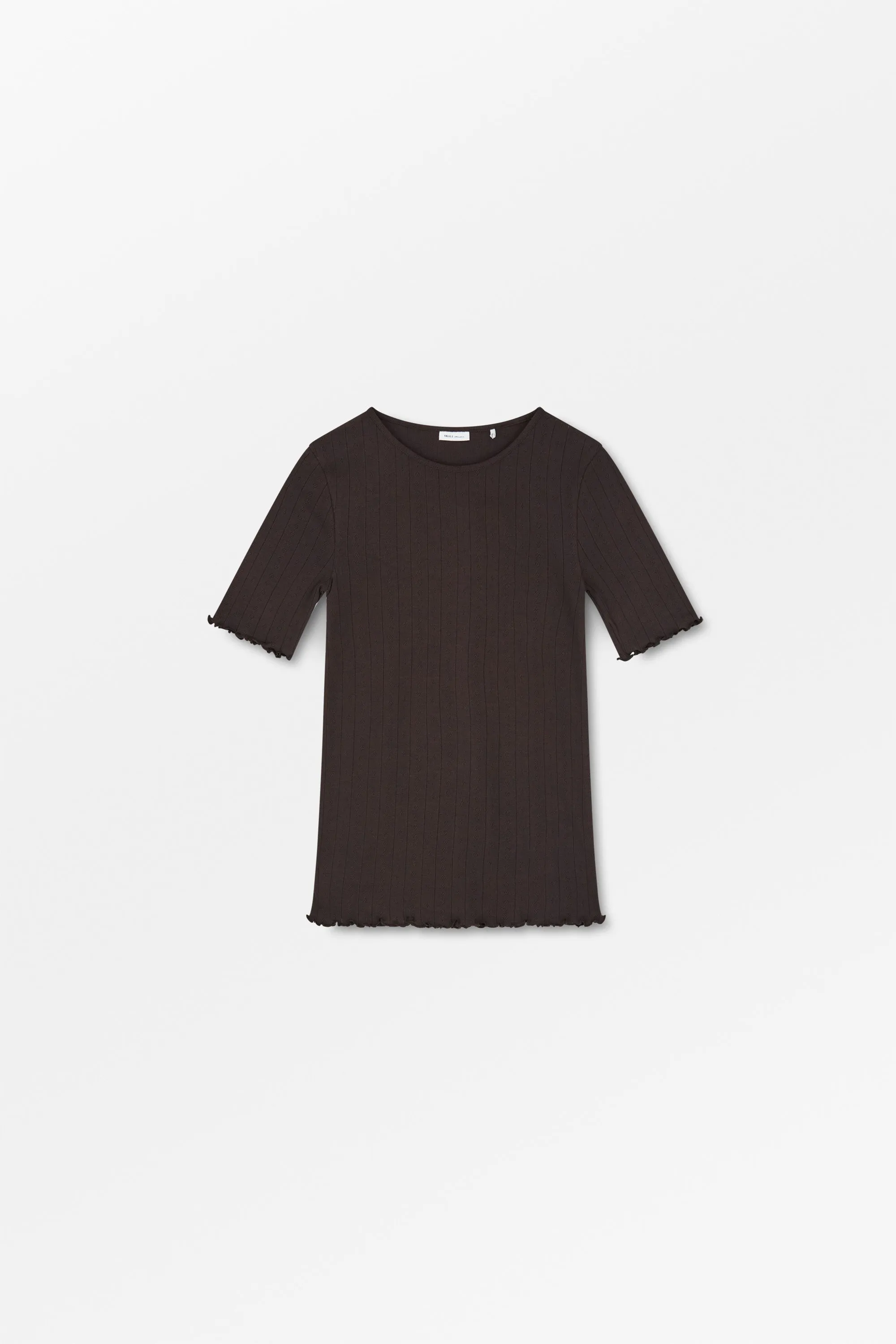 Edie tee - Dark brown sold by Skall Studio