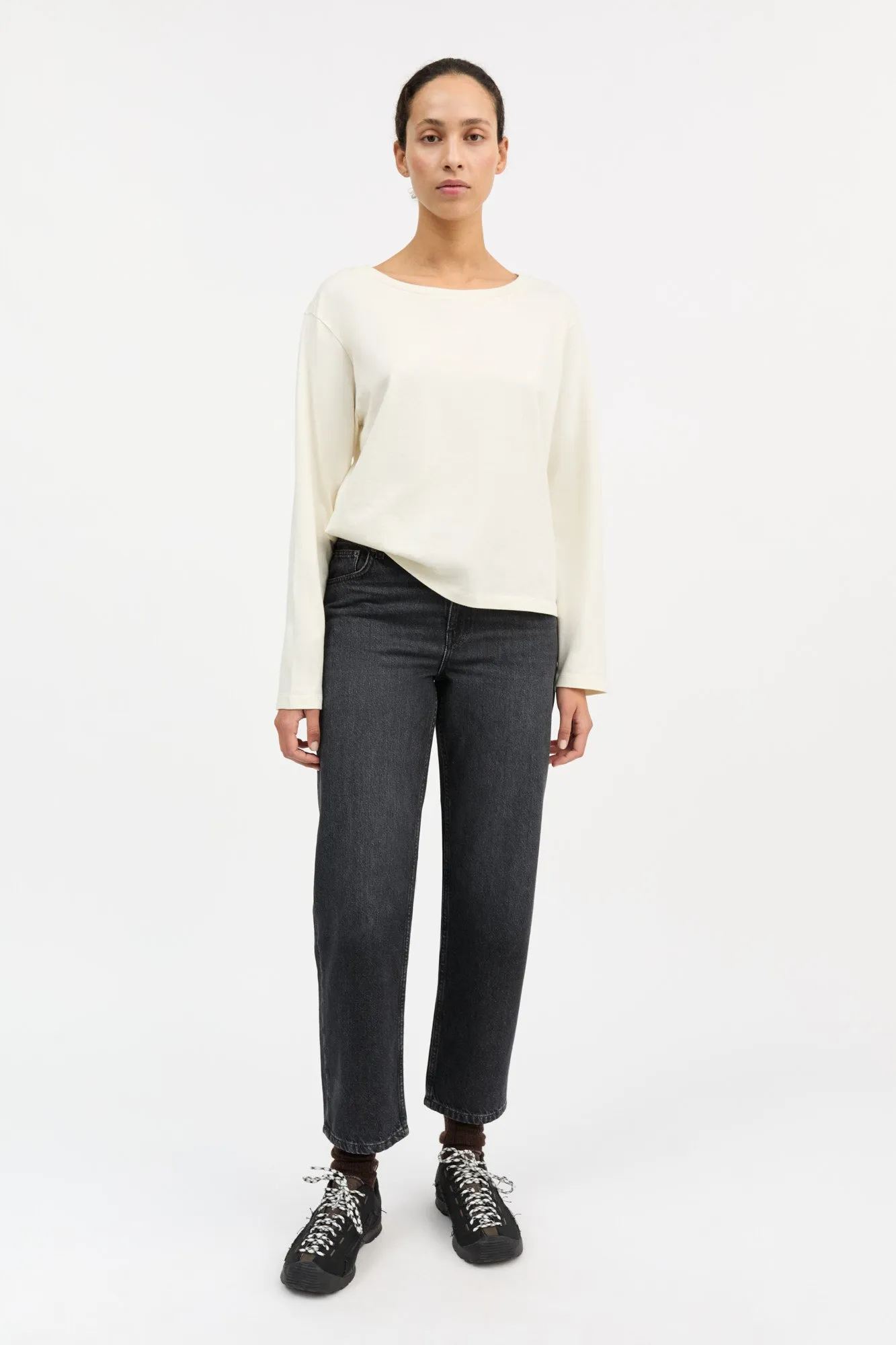 Loui oversized blouse - Off white sold by Skall Studio product image thumbnail 3