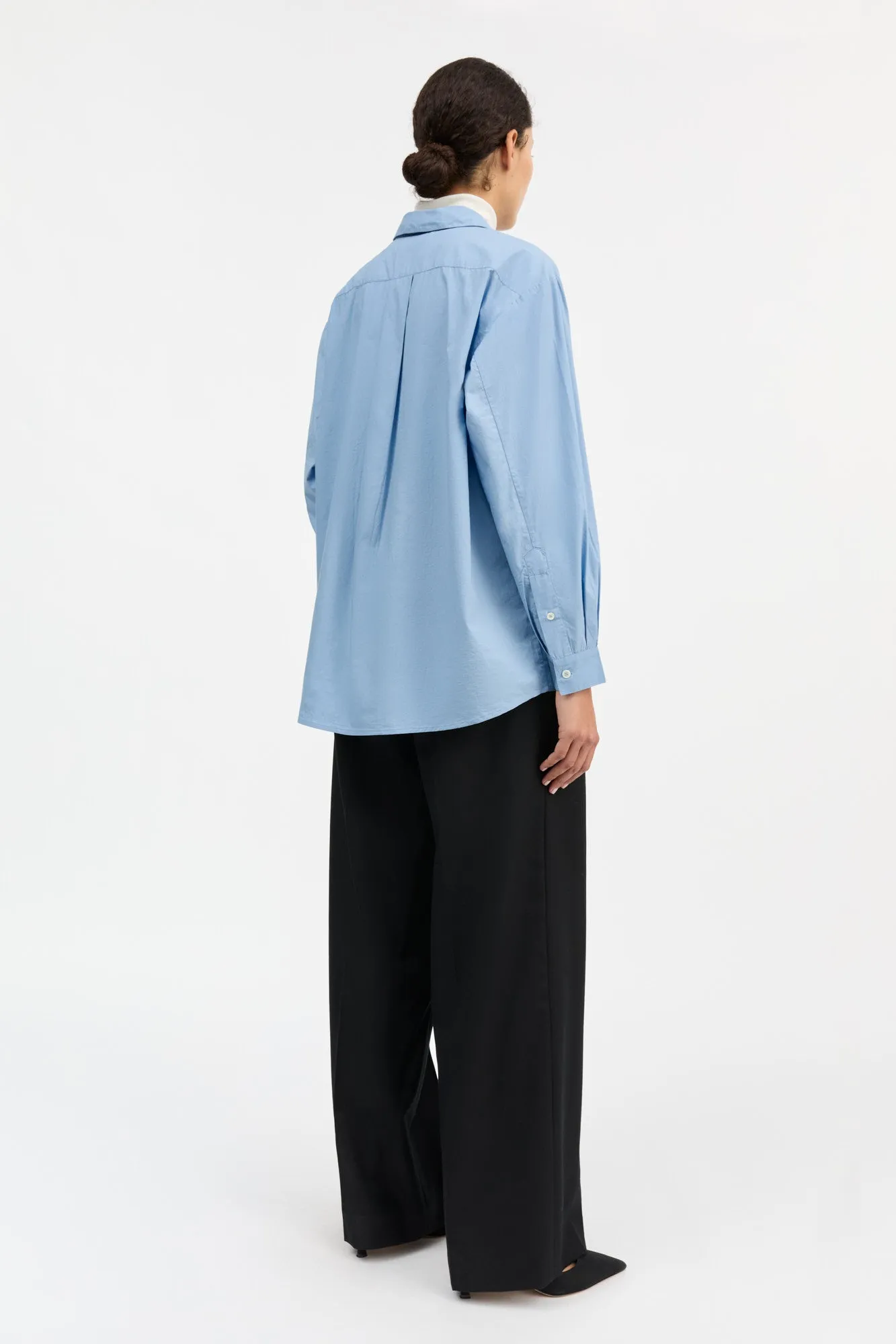 Edgar shirt - Sky blue sold by Skall Studio product image thumbnail 4