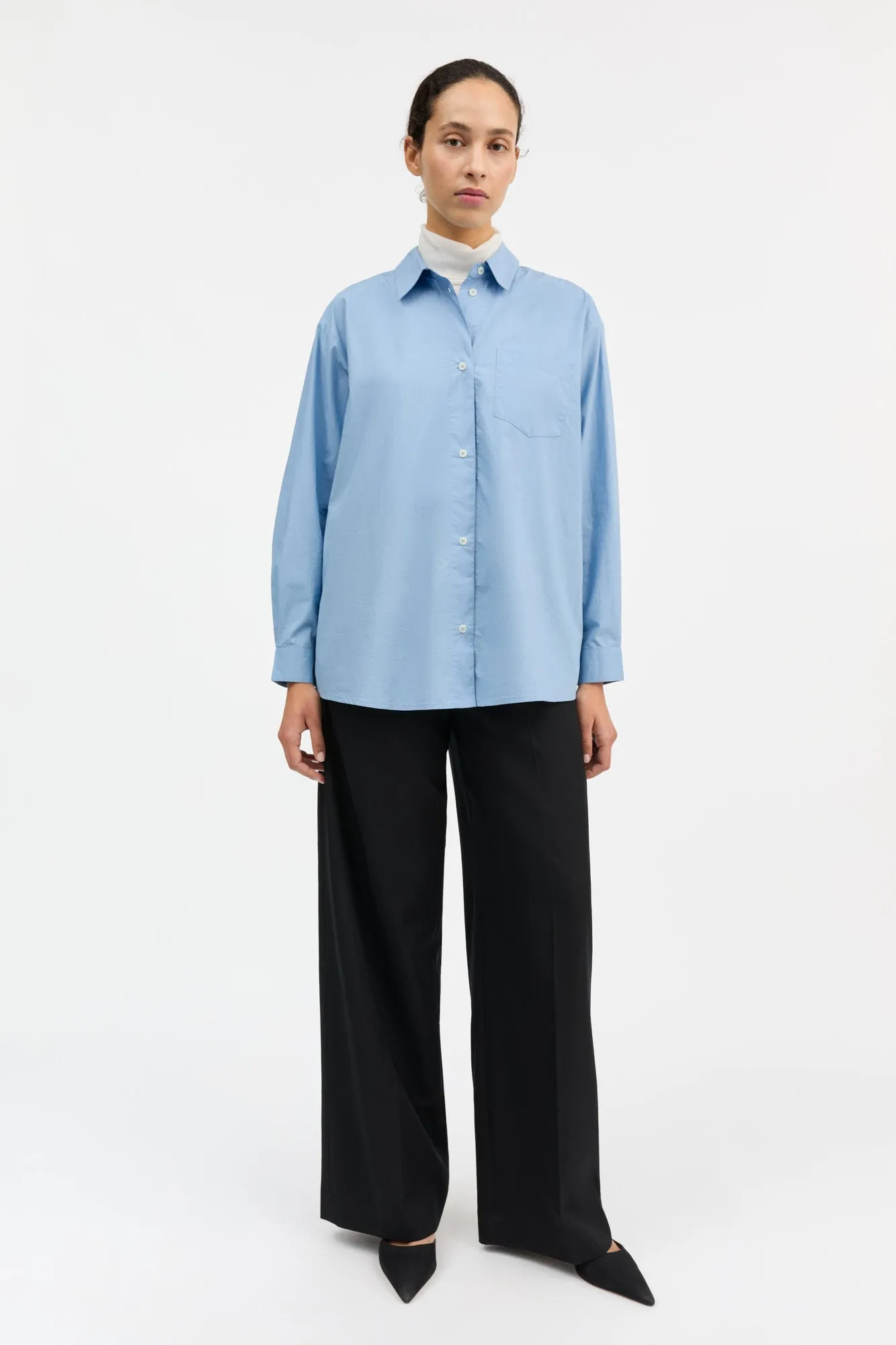 Edgar shirt - Sky blue sold by Skall Studio product image thumbnail 3