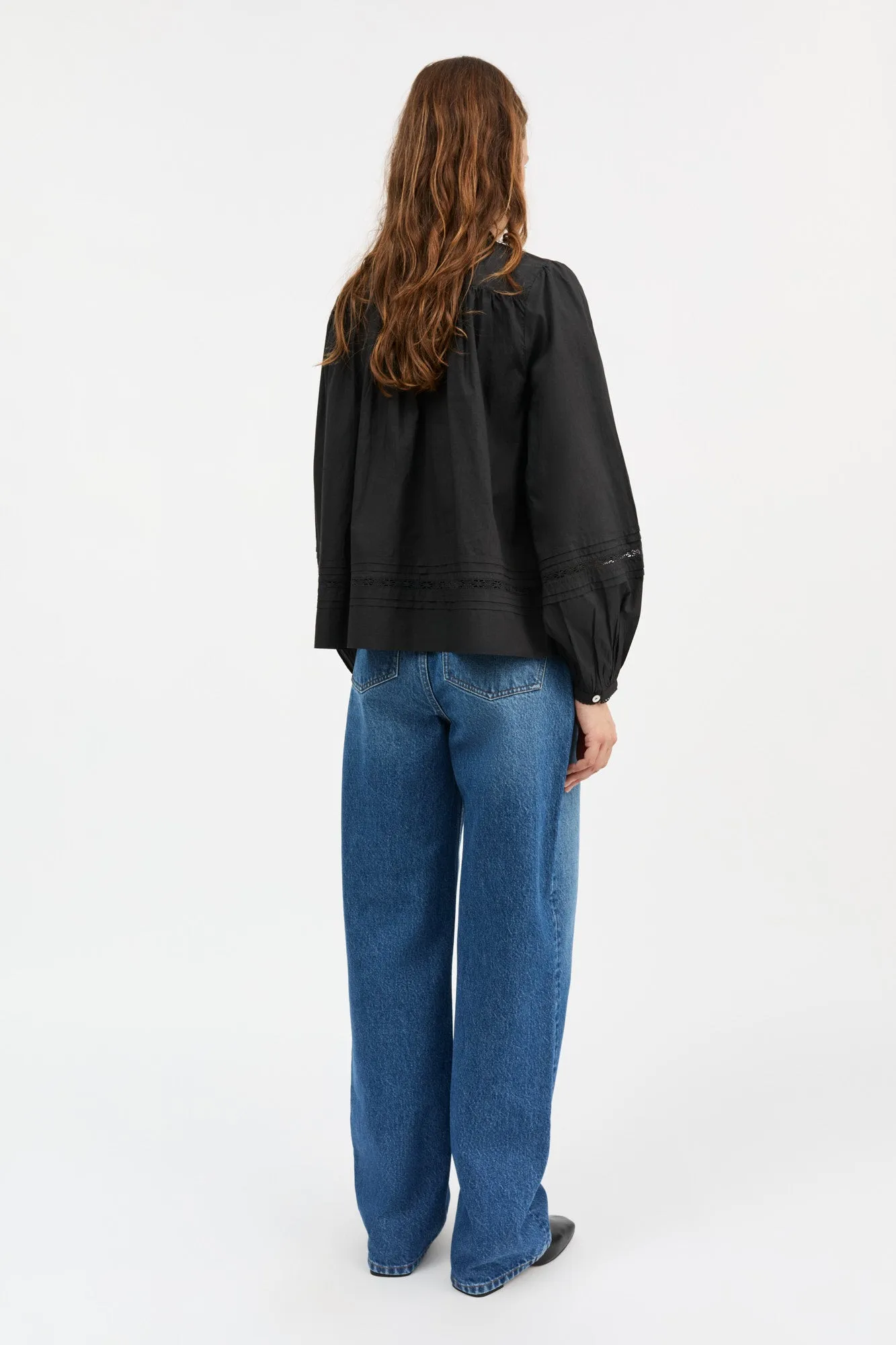 Leaf shirt - Black sold by Skall Studio product image thumbnail 4