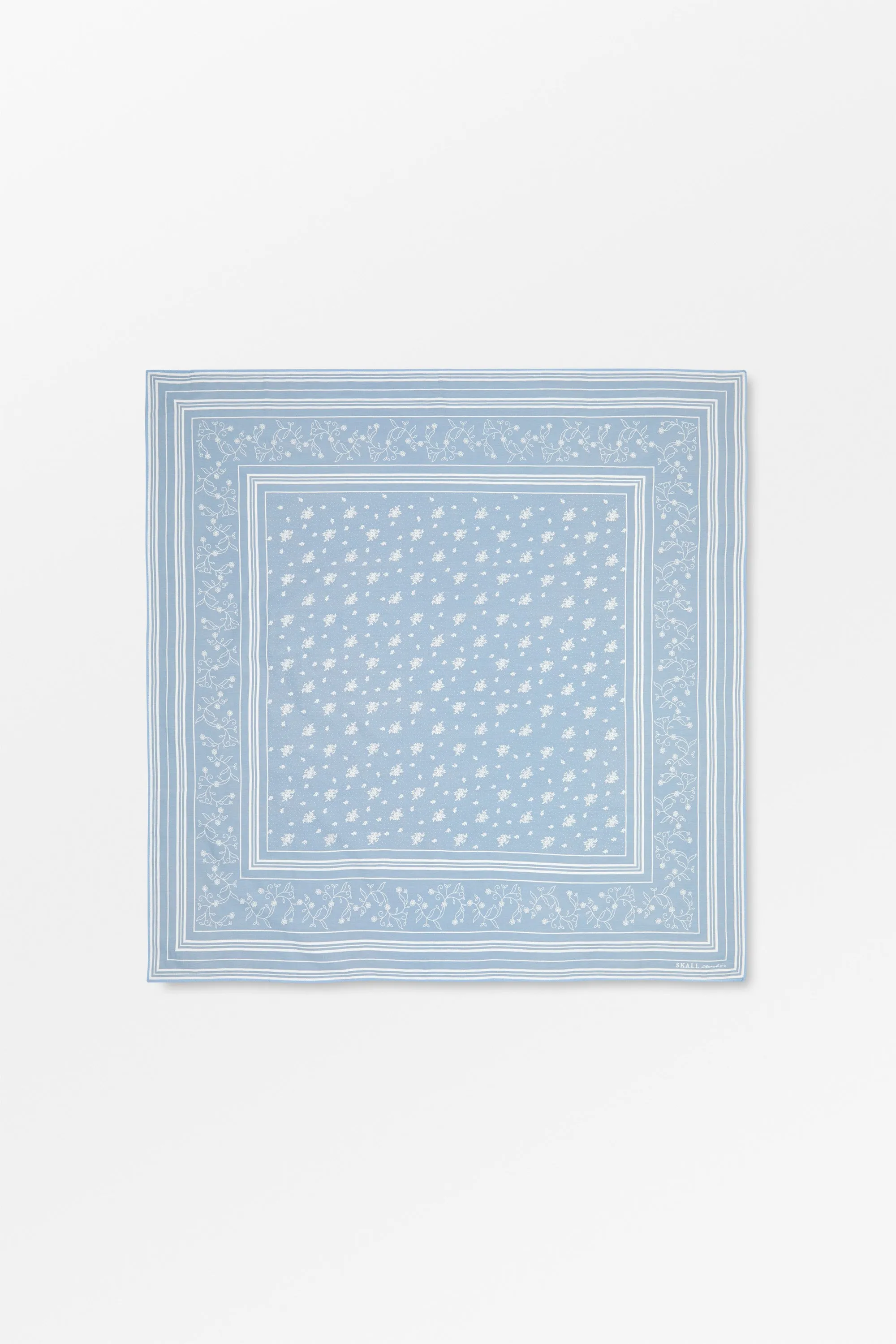 Skall classic scarf 90x90 - Sky blue sold by Skall Studio