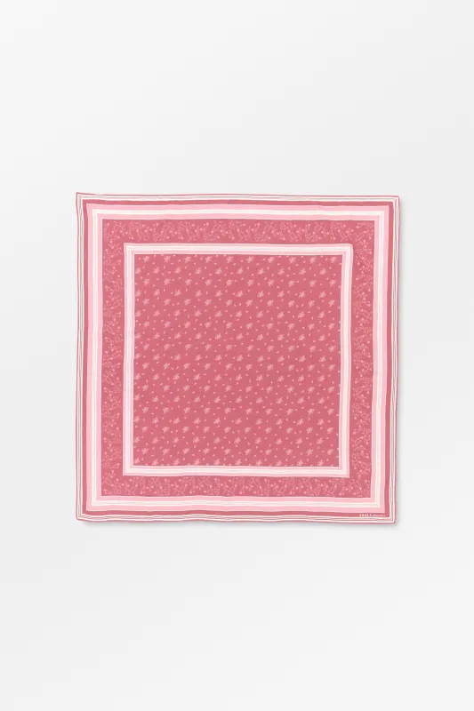 Skall classic scarf 90x90 - Hot pink sold by Skall Studio