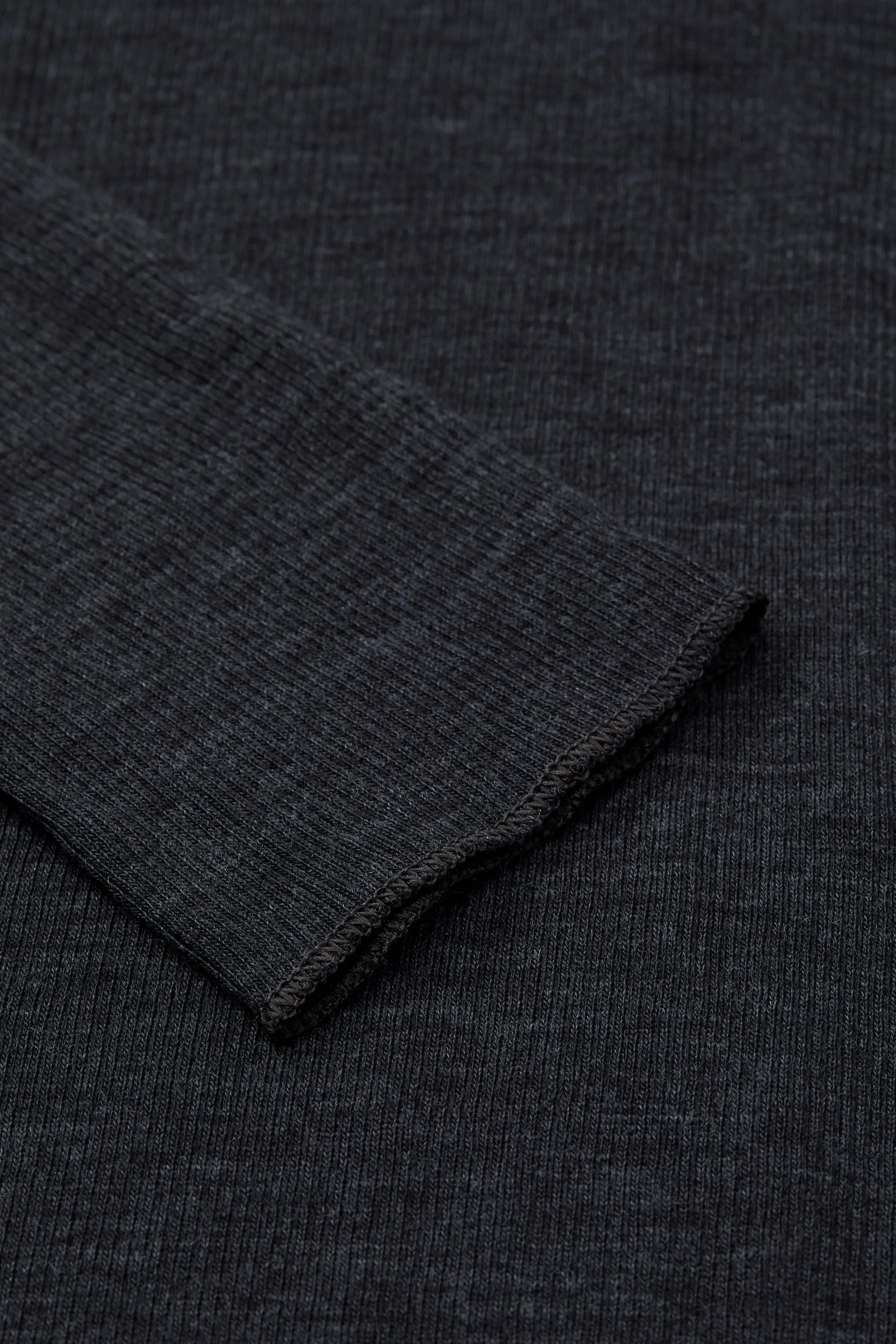 Amy T-neck - Dark Grey Melange sold by Skall Studio product image thumbnail 4