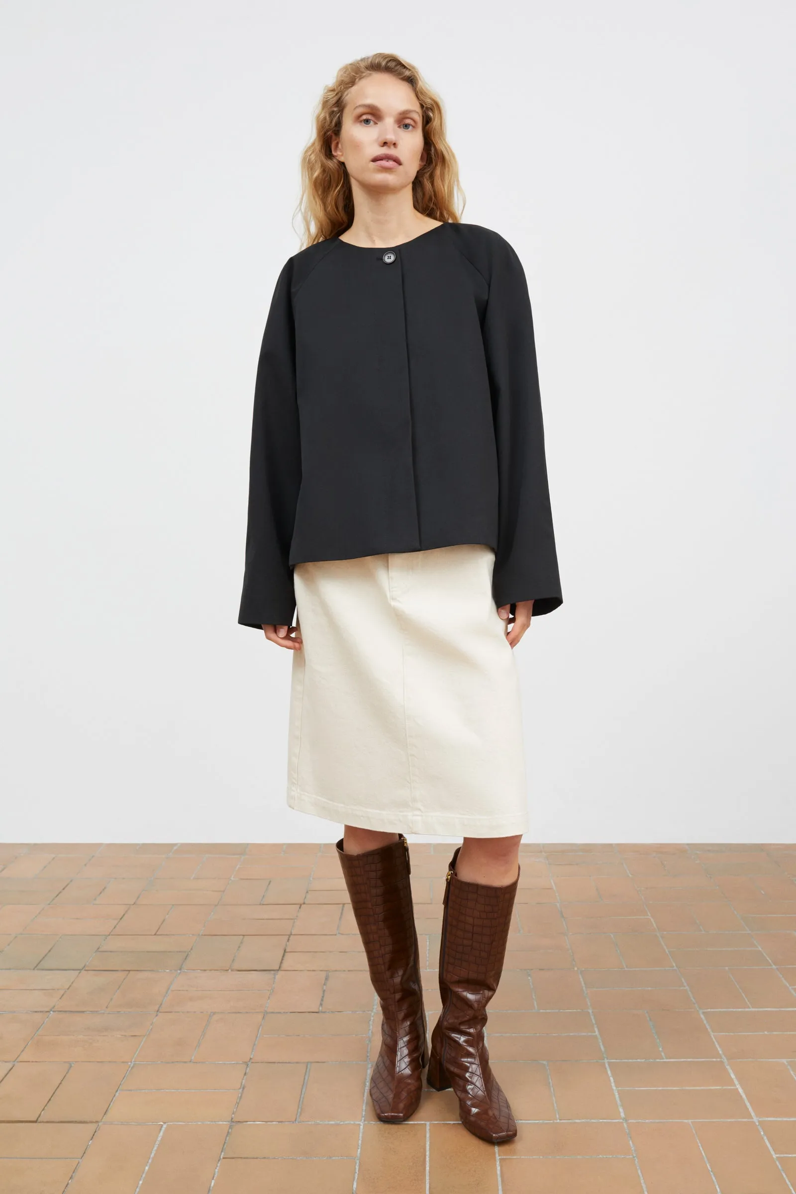 Josephine jacket - Black sold by Skall Studio product image thumbnail 3