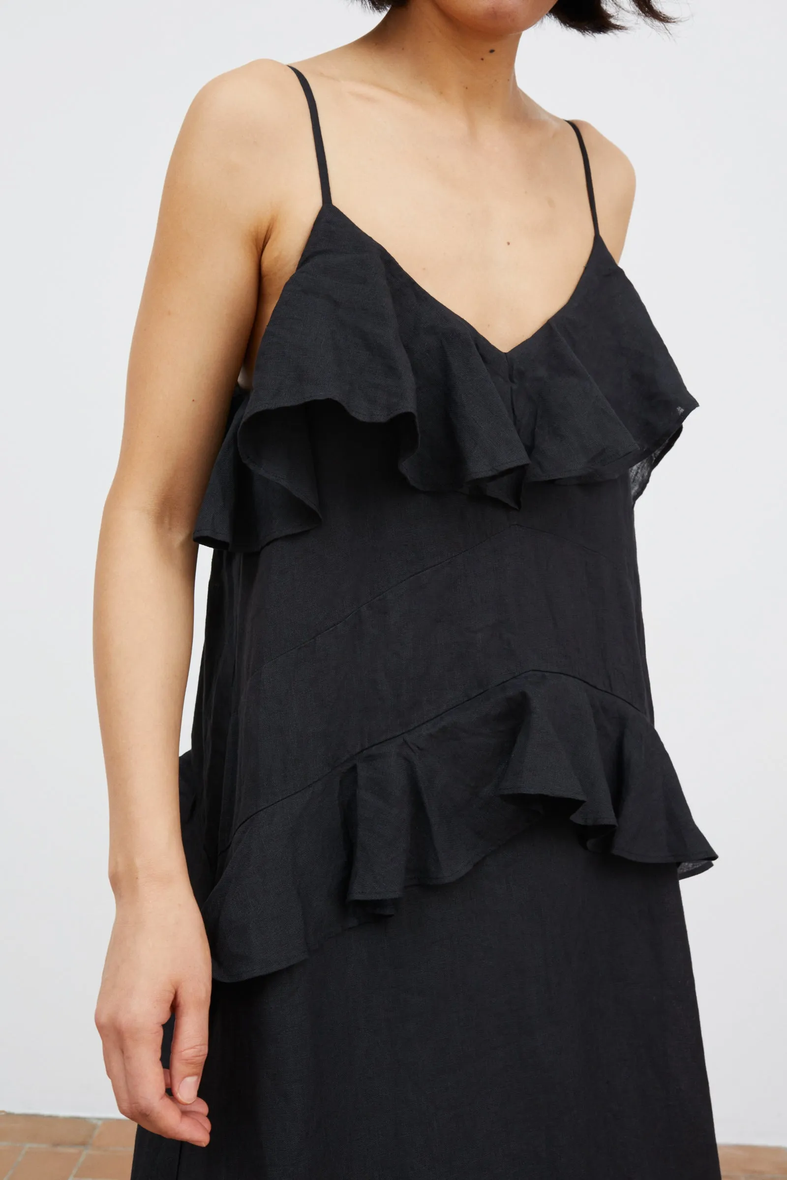 Benedicte dress - Black sold by Skall Studio product image thumbnail 3