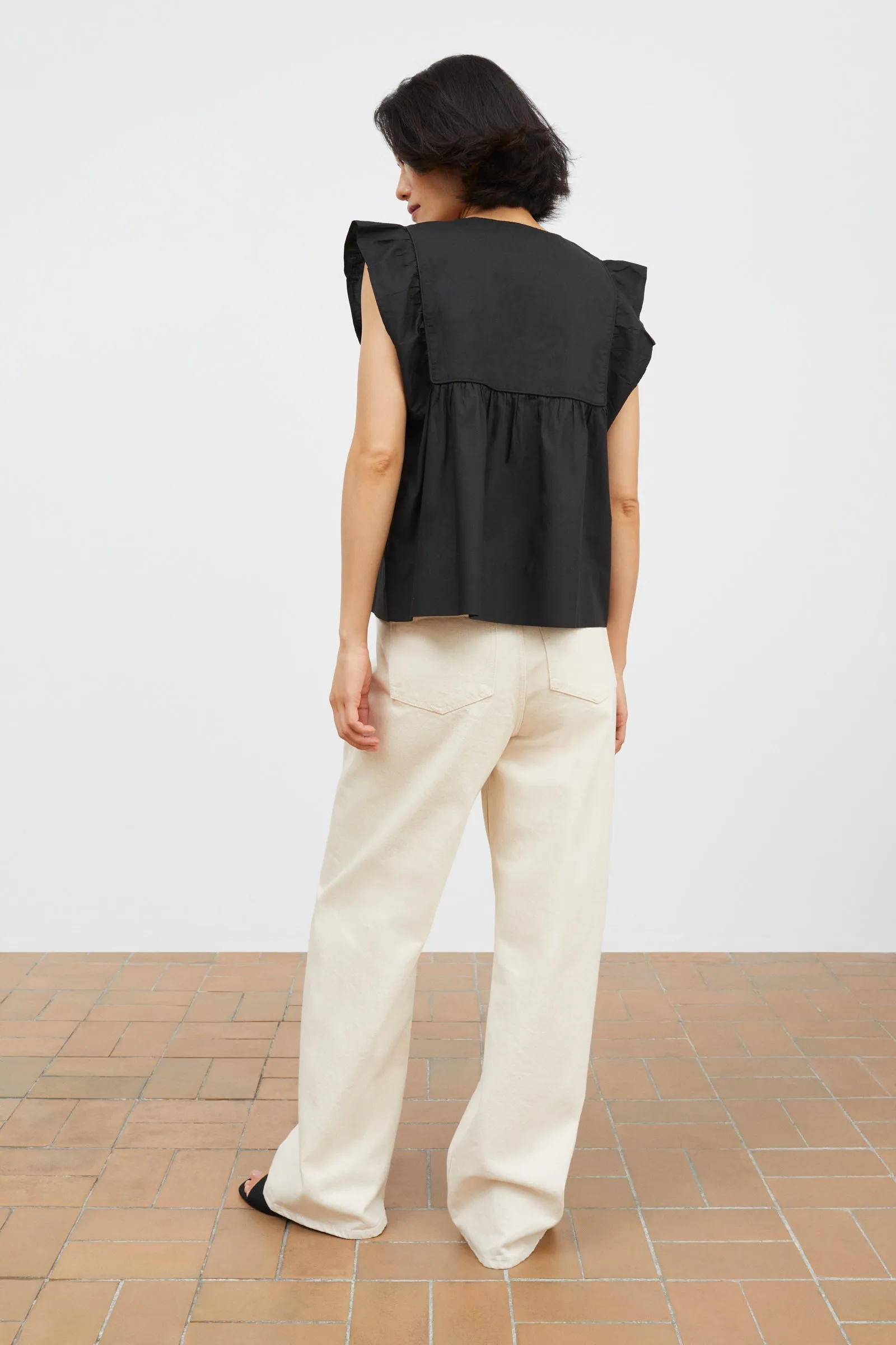 Nadja summer top - Black sold by Skall Studio product image thumbnail 4