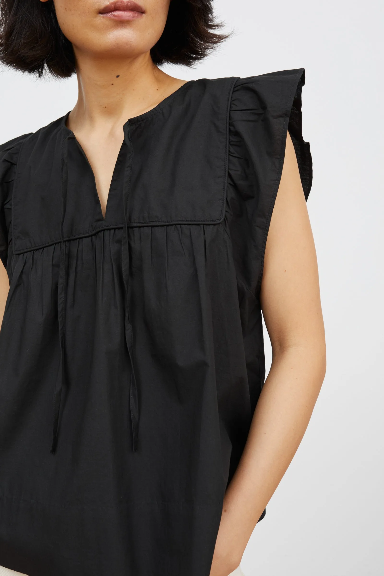 Nadja summer top - Black sold by Skall Studio product image thumbnail 3