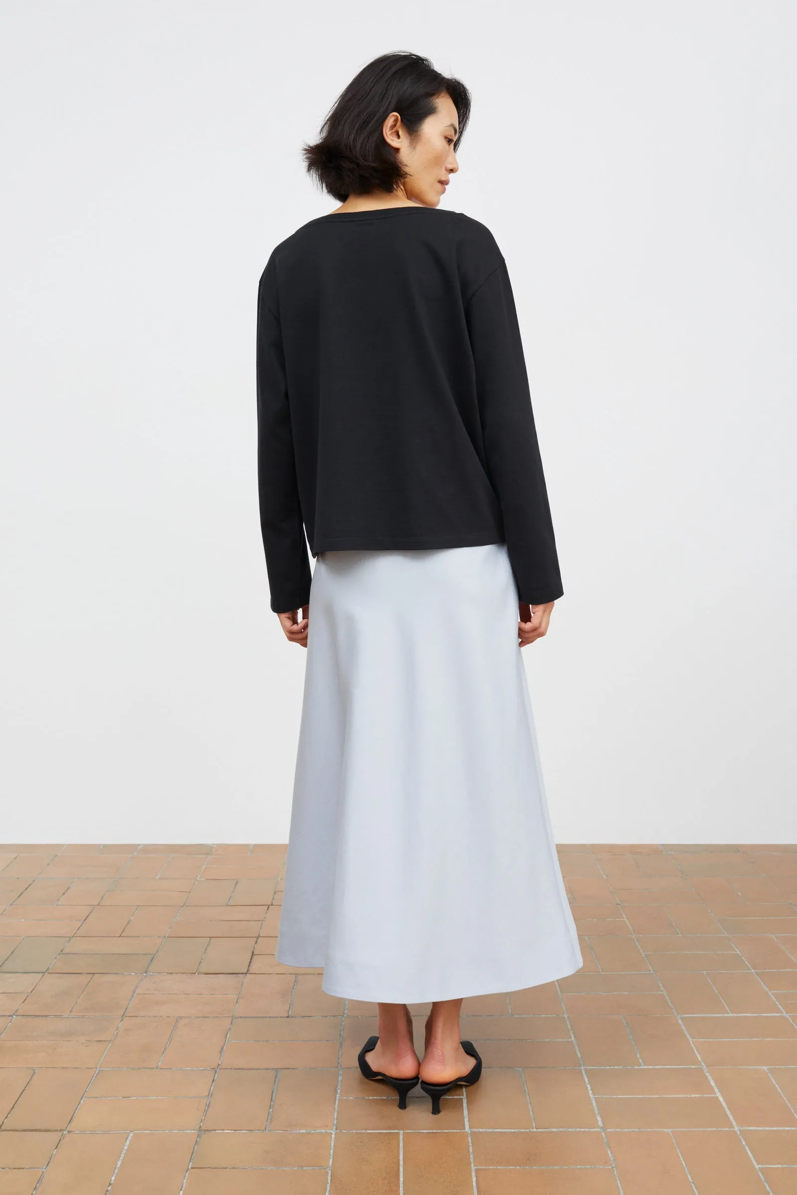 Mila skirt - Dusty blue sold by Skall Studio product image thumbnail 4