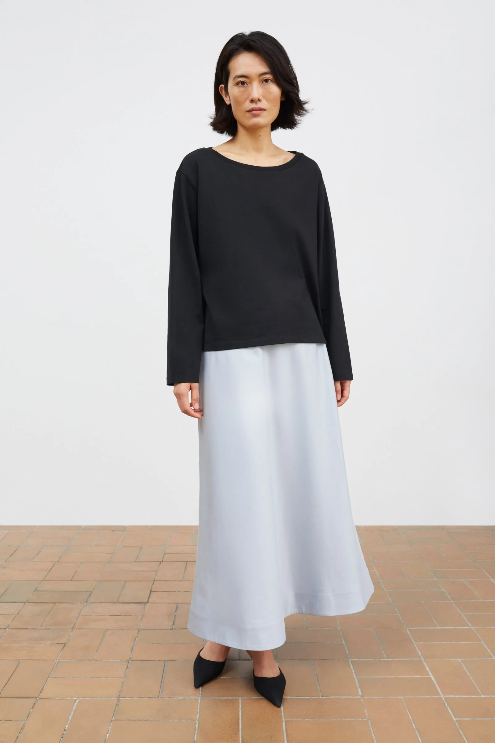 Mila skirt - Dusty blue sold by Skall Studio product image thumbnail 3