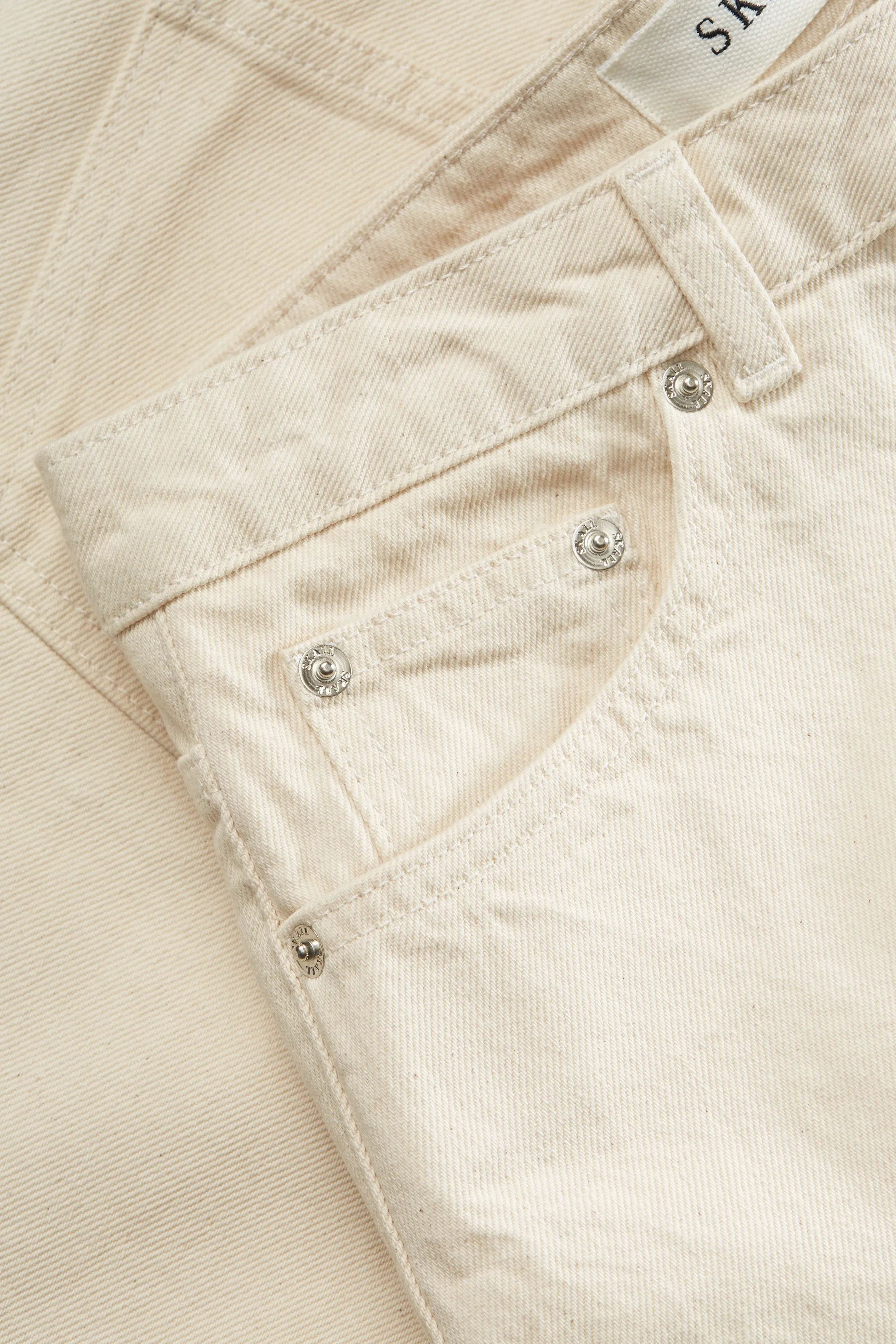 Willie shorts - Ecru sold by Skall Studio product image thumbnail 5