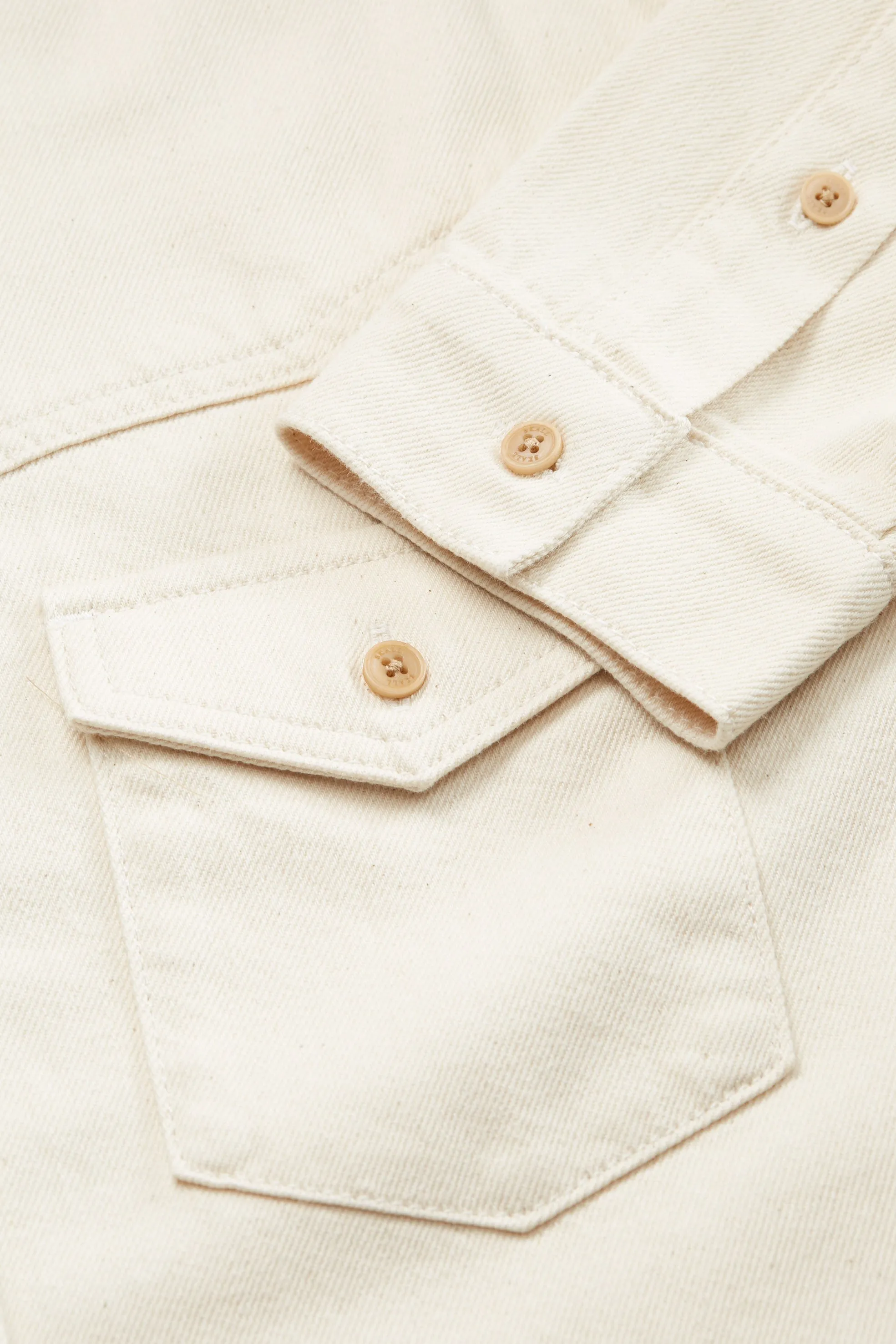 Dolly shirt - Ecru sold by Skall Studio product image thumbnail 5